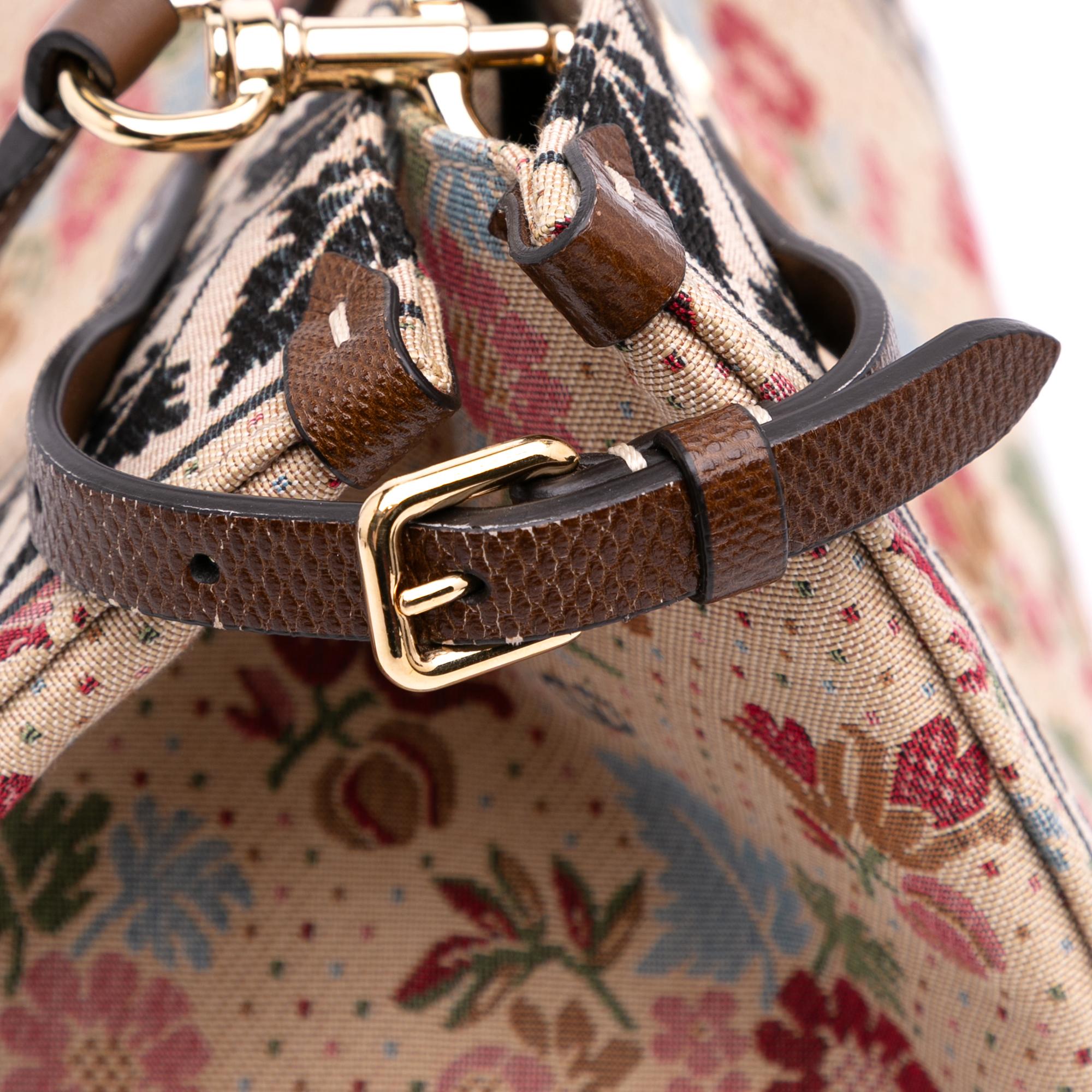 Valentino Medium Canvas Antibes Shopping Bag