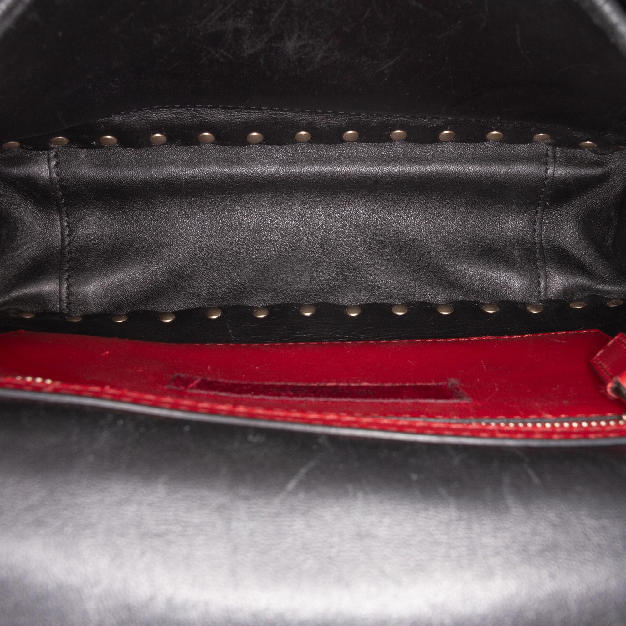 Valentino Medium Lambskin VLTN Rockstud Spike Satchel