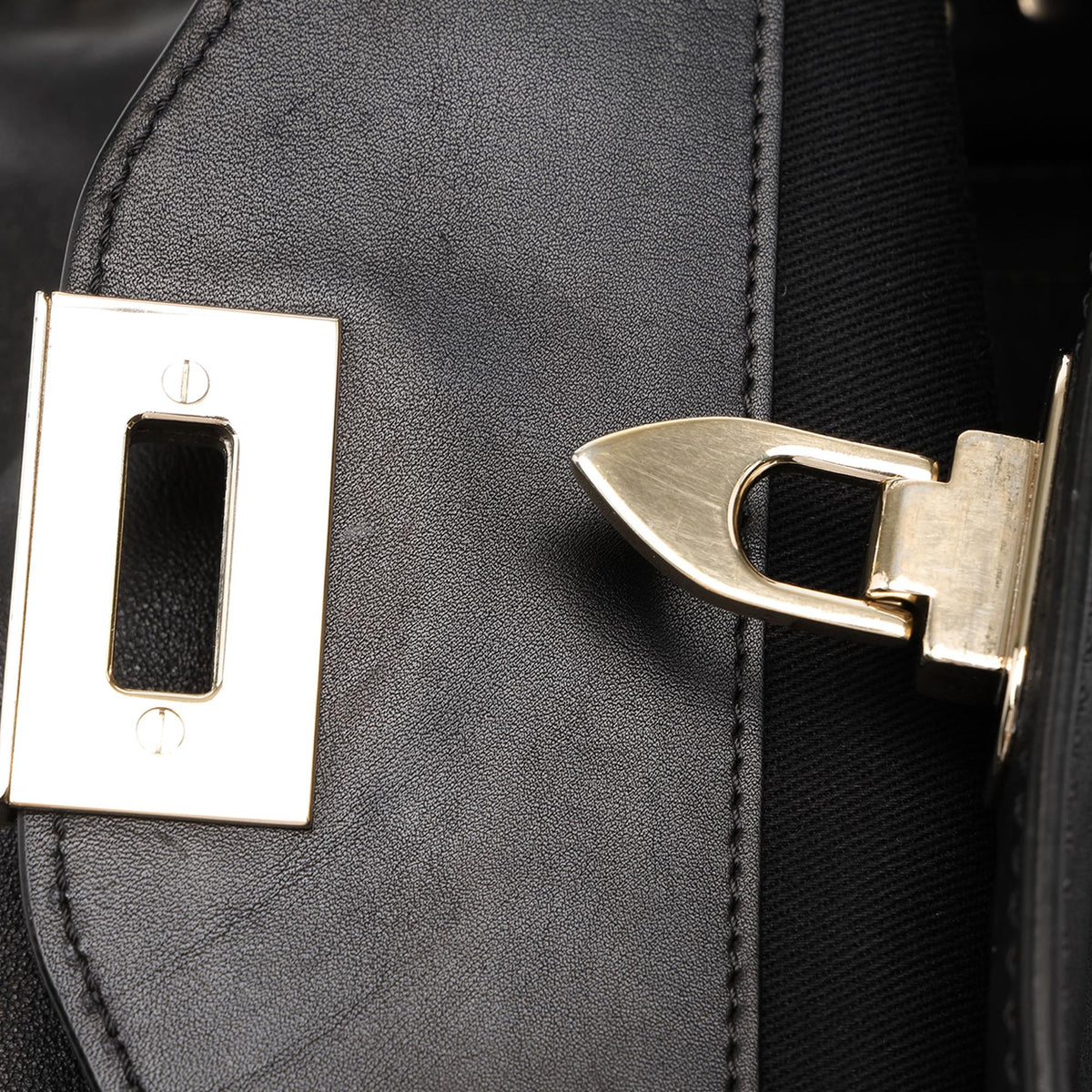 Valentino Medium Leather Rockstud Trapeze Satchel