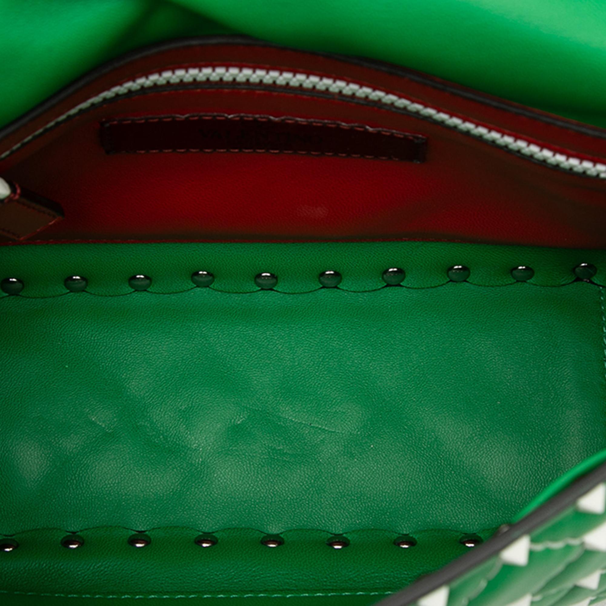 Valentino Medium Nappa Rockstud Spike Satchel