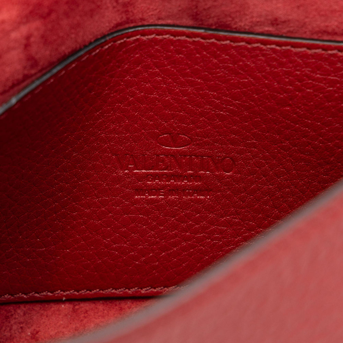 Valentino Medium Pebbled Calfskin Rockstud Flip Lock Crossbody