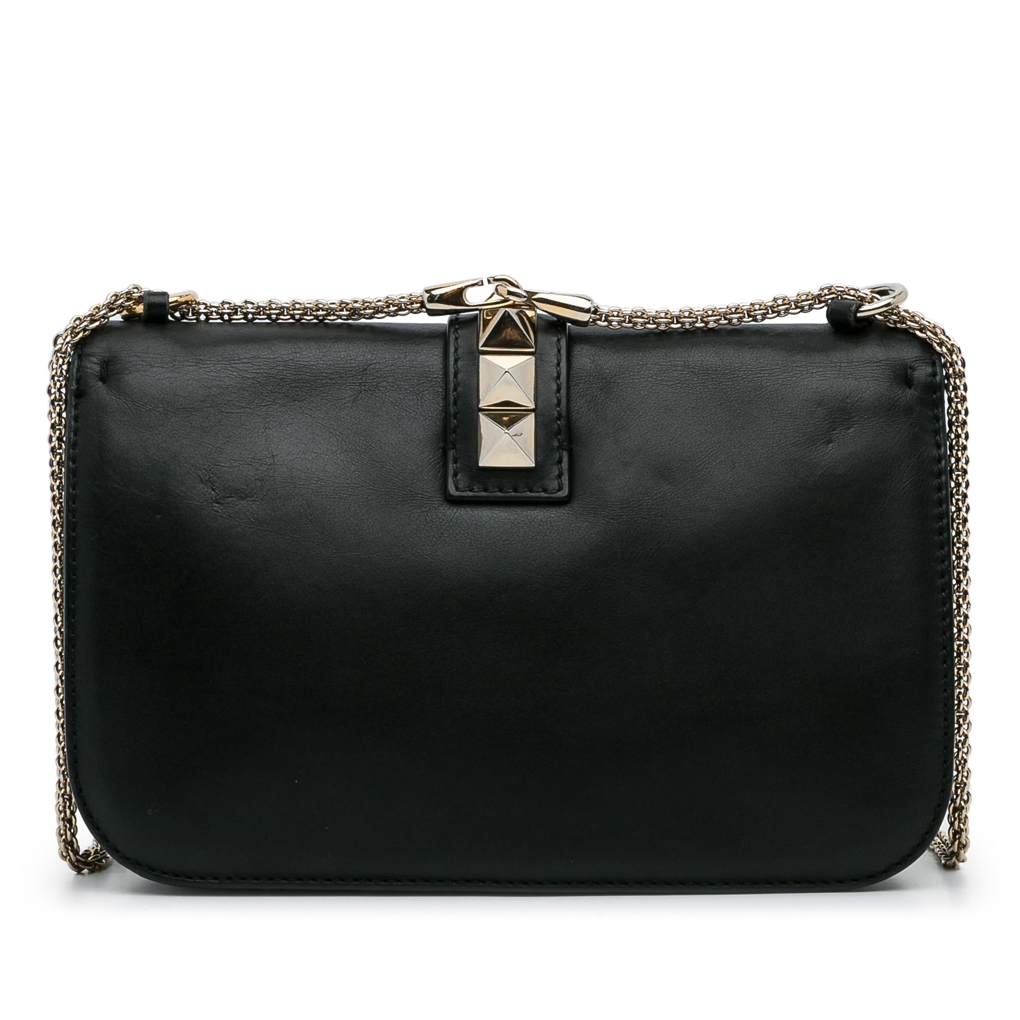 Valentino Medium Rockstud Glam Lock (SHG-Bh4YWZ)