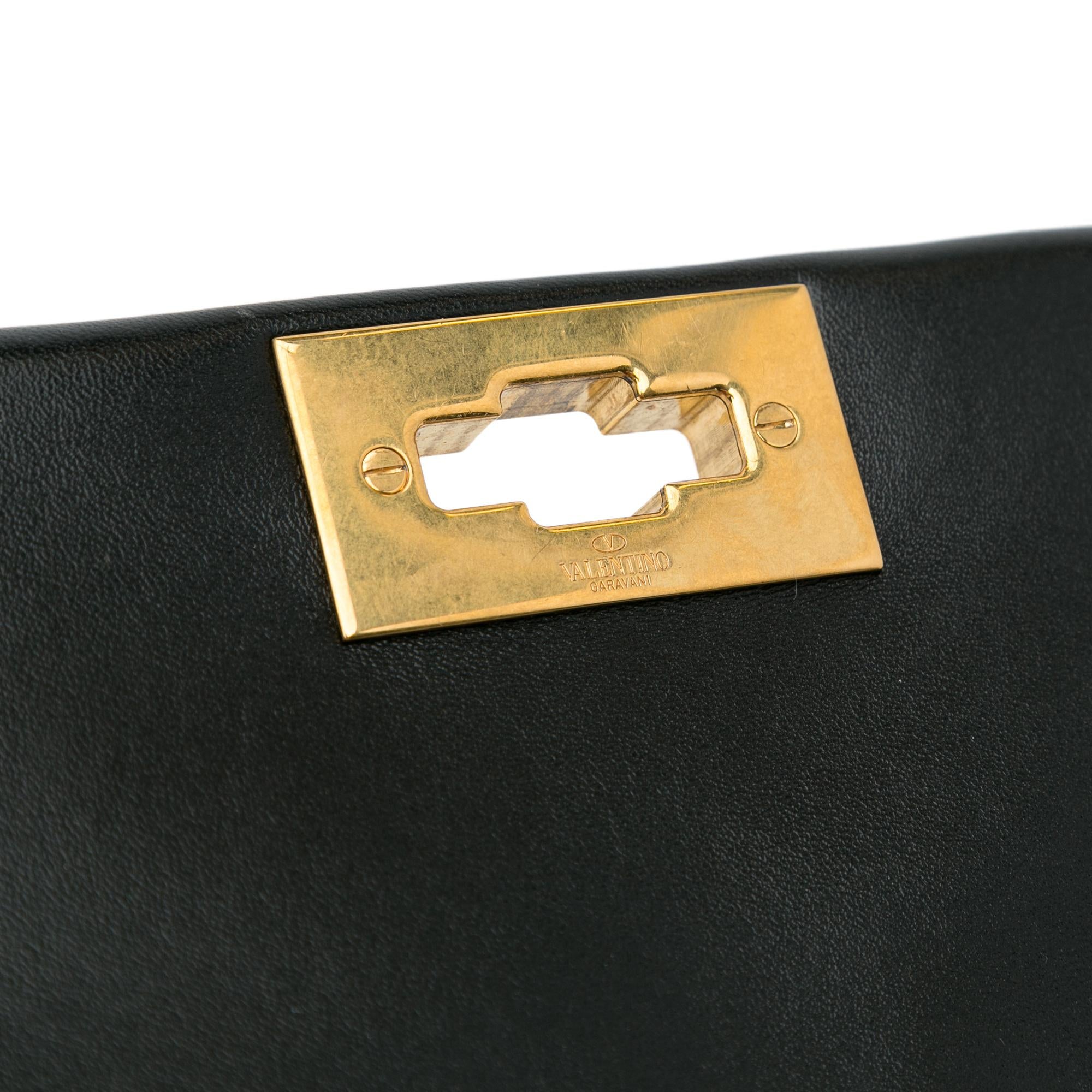 Valentino Medium Roman Stud Satchel (SHG-9j0xwi)
