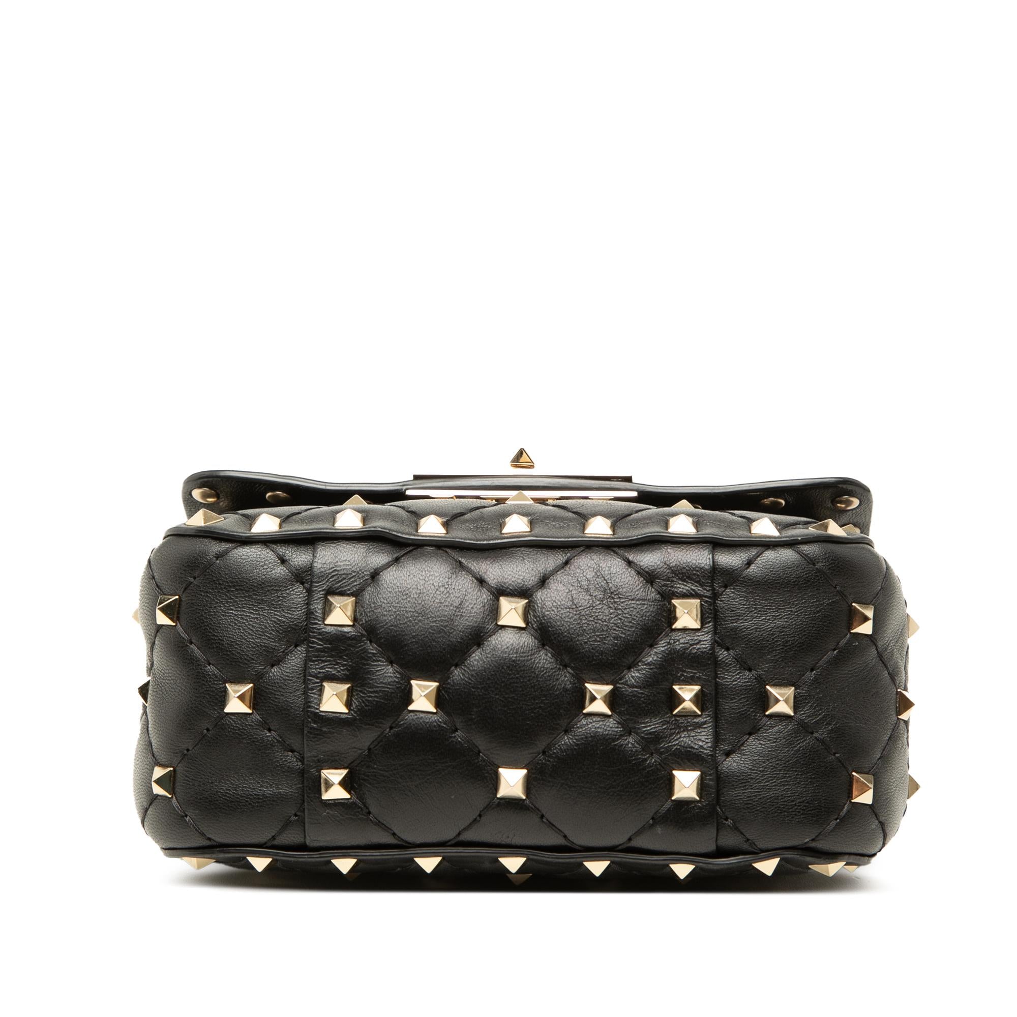 Valentino Micro Nappa Rockstud Spike Satchel