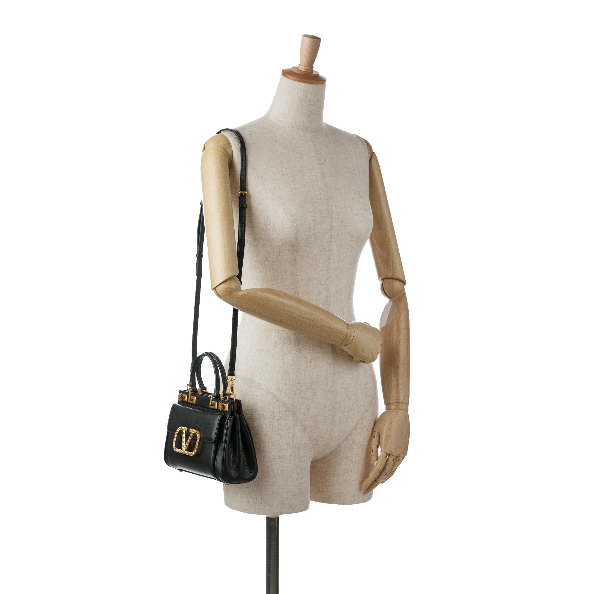 Valentino Mini Alcove Satchel (SHG-IBTrjU)