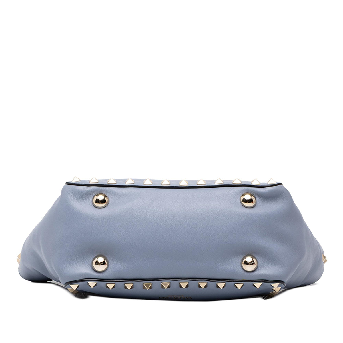 Valentino Mini Leather Rockstud Trapeze Satchel