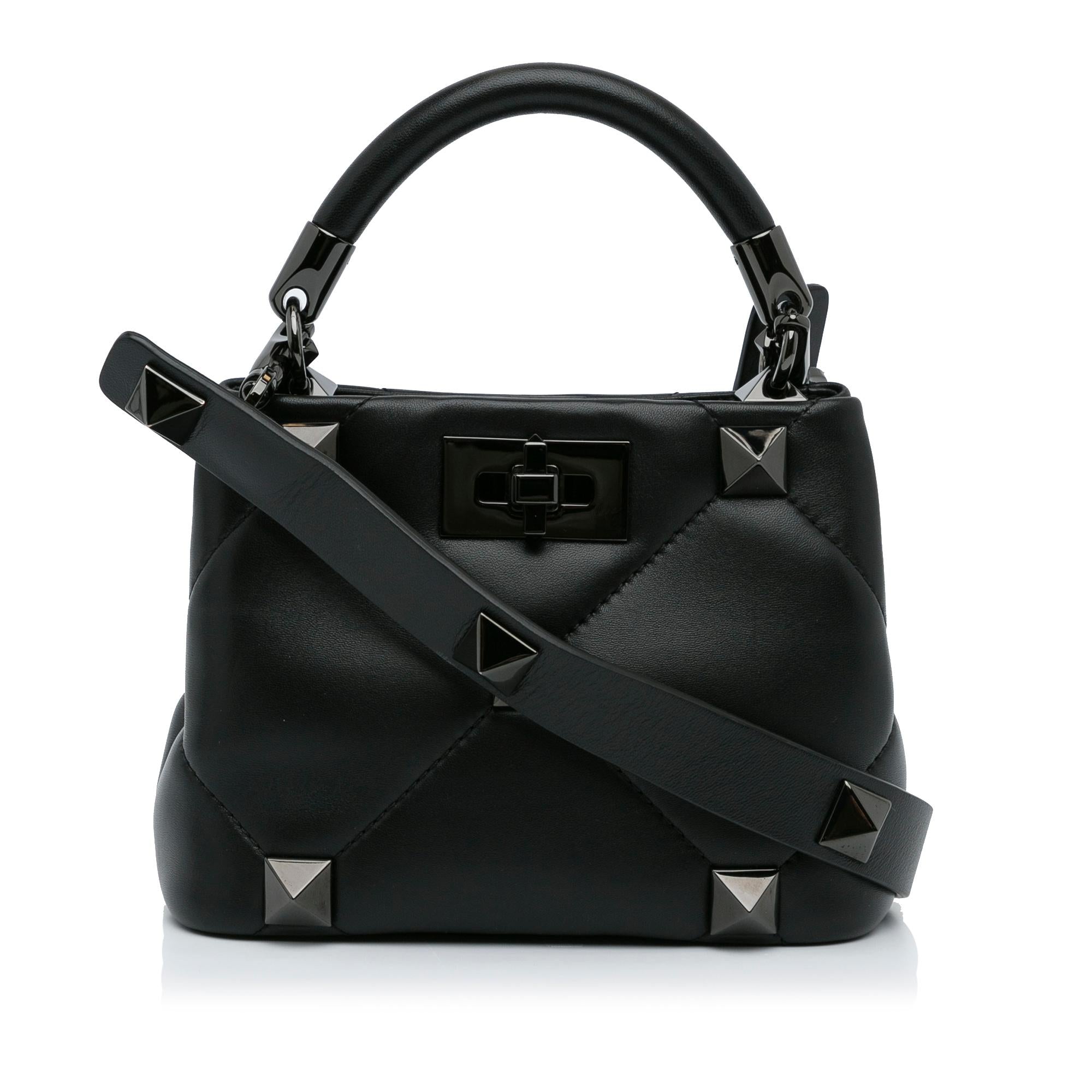 Valentino Mini Roman Stud Satchel (SHG-lgXVqX)