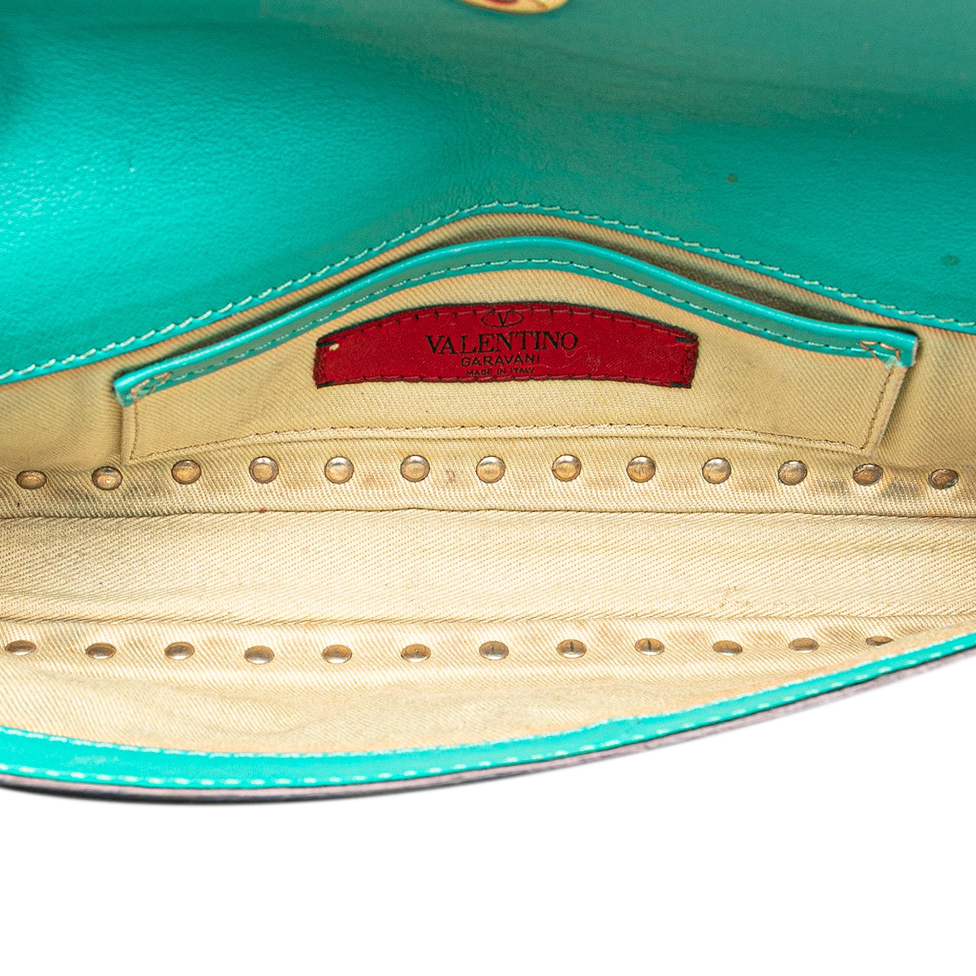 Valentino Nappa Rockstud Bangle Clutch