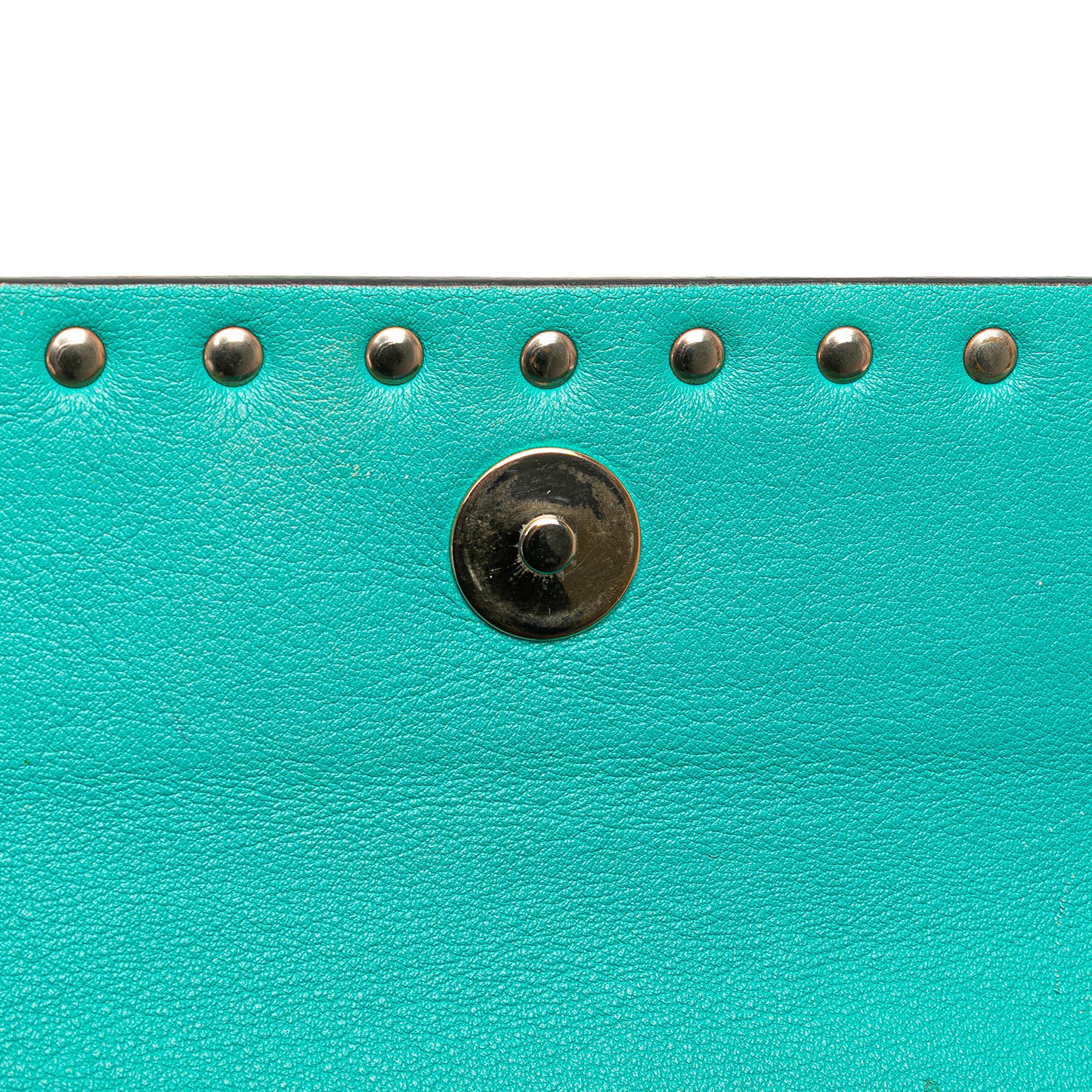 Valentino Nappa Rockstud Bangle Clutch