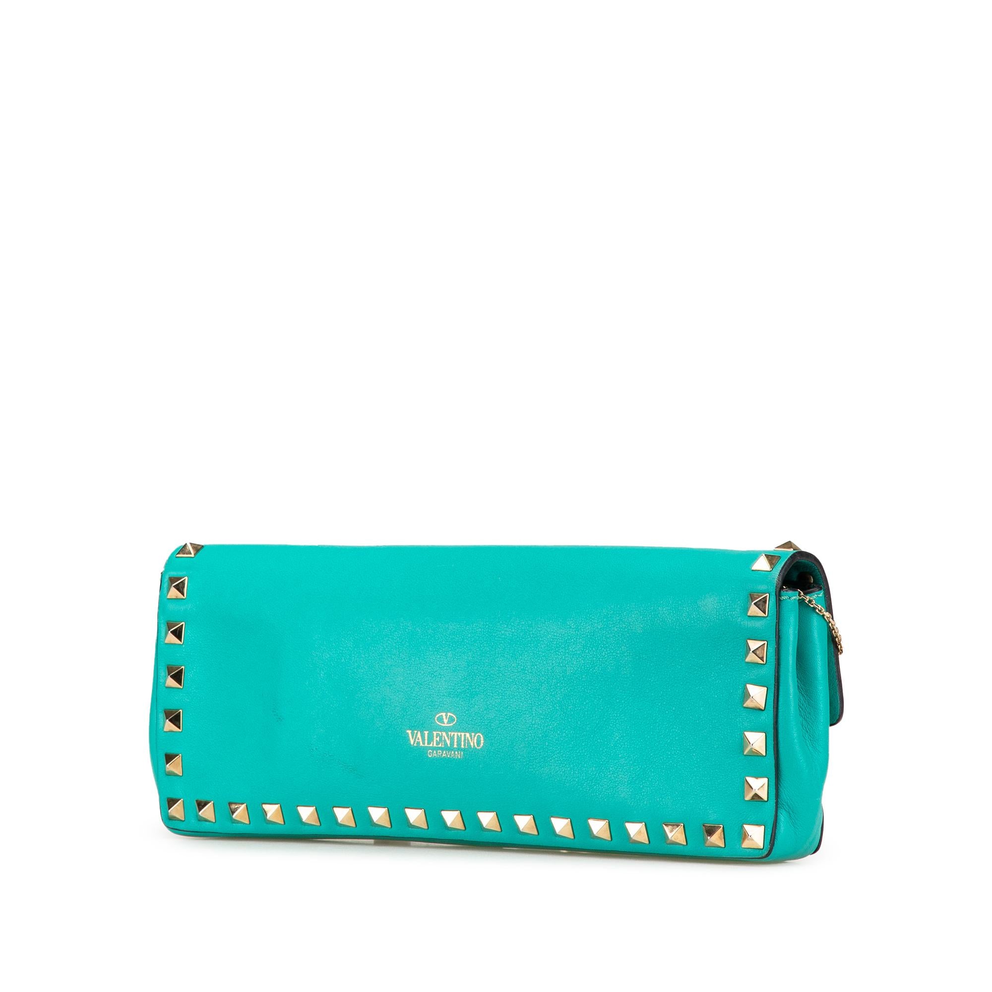 Valentino Nappa Rockstud Bangle Clutch