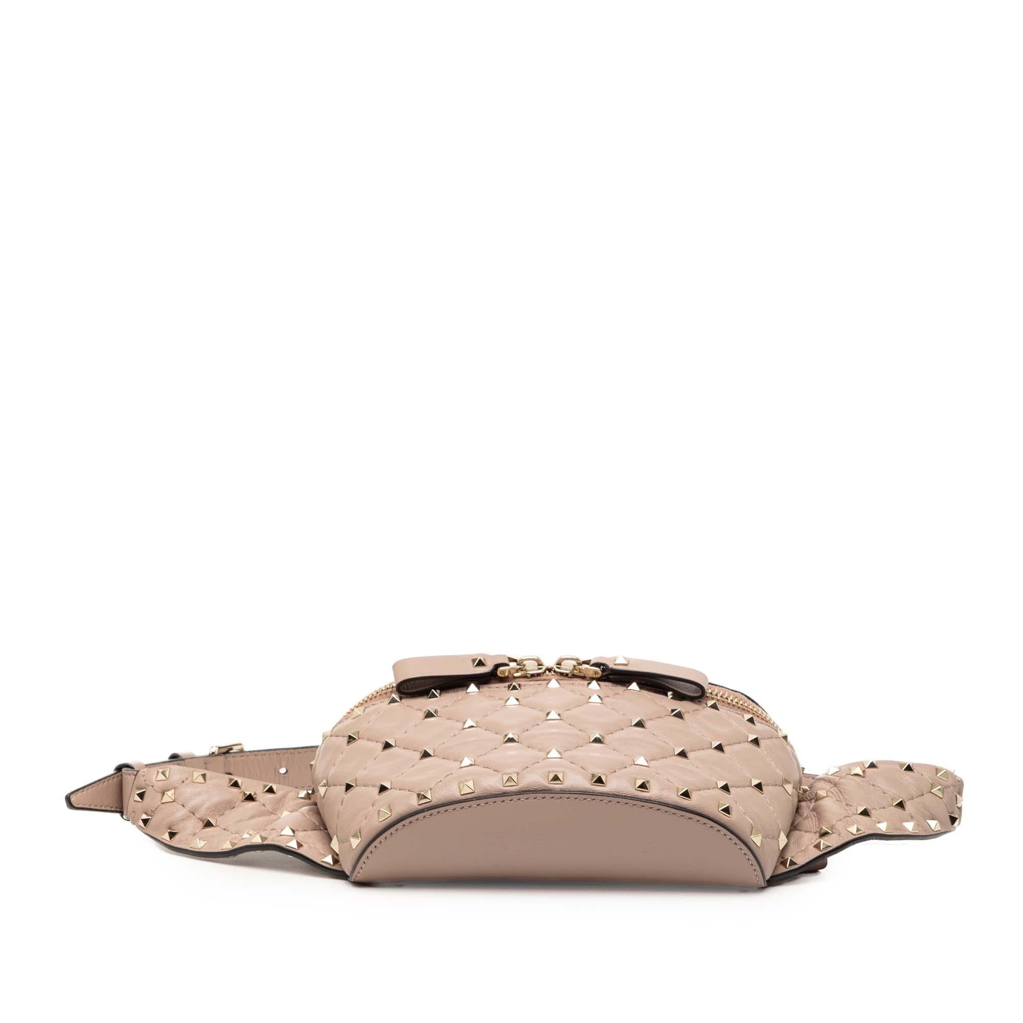 Valentino Nappa Rockstud Spike Belt Bag