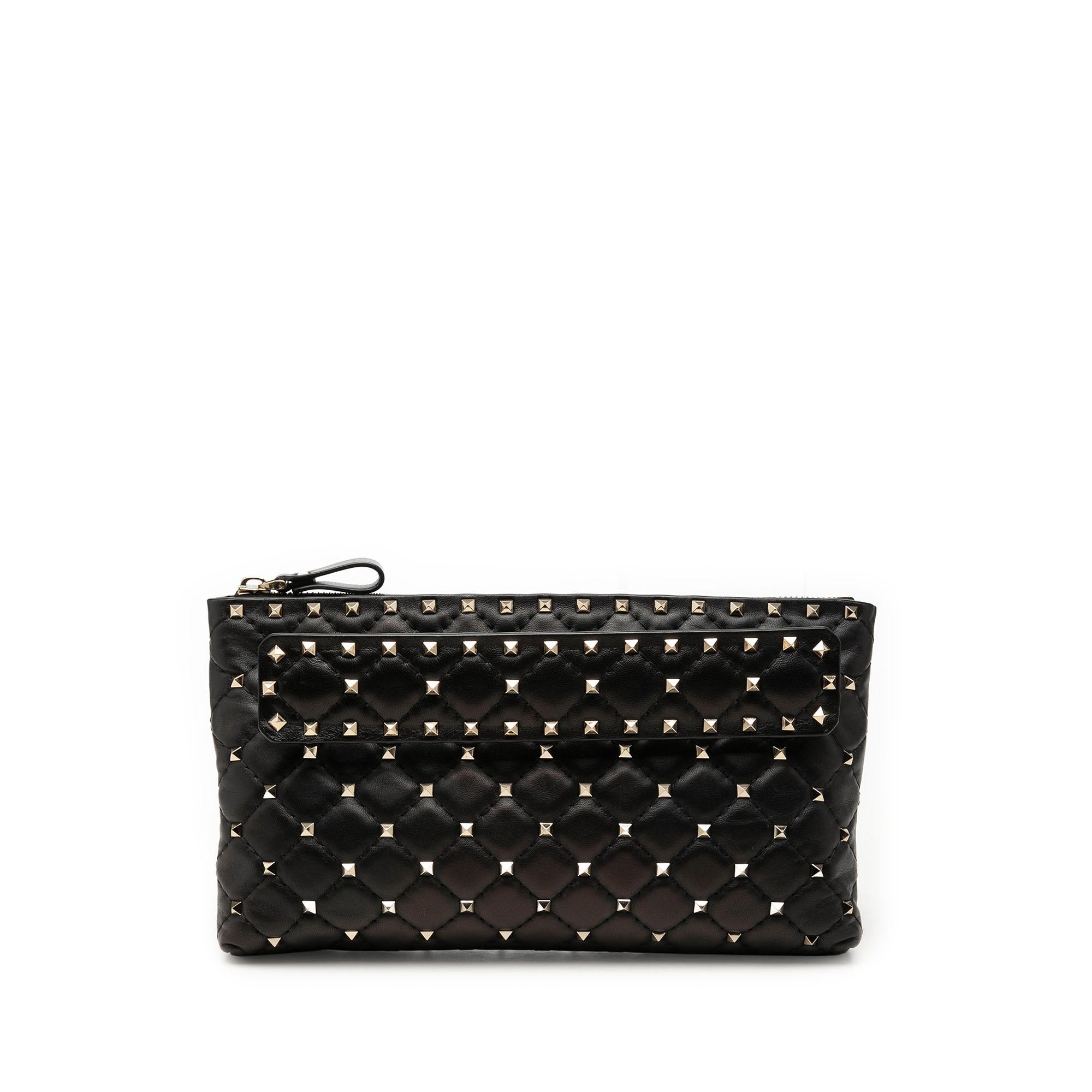 Valentino Nappa Rockstud Spike Clutch