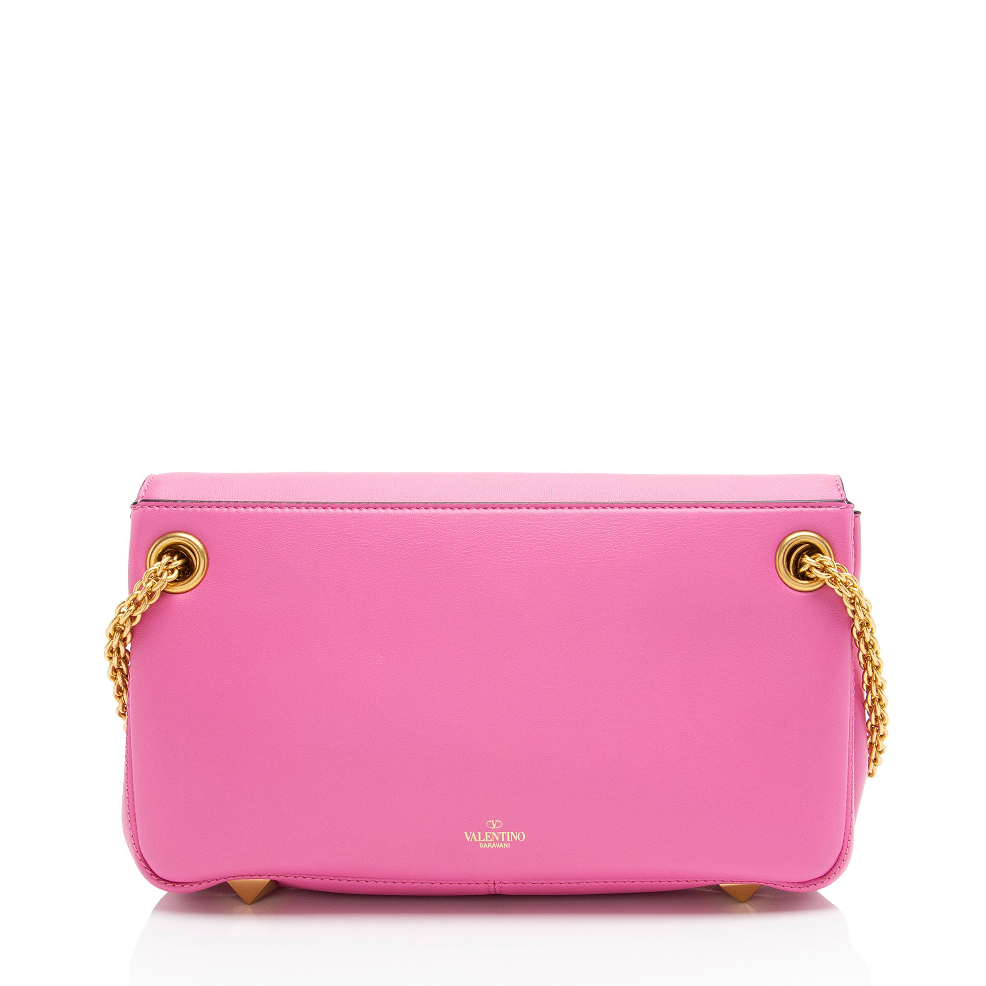 Valentino Nappa VLogo Stud Sign Shoulder Bag