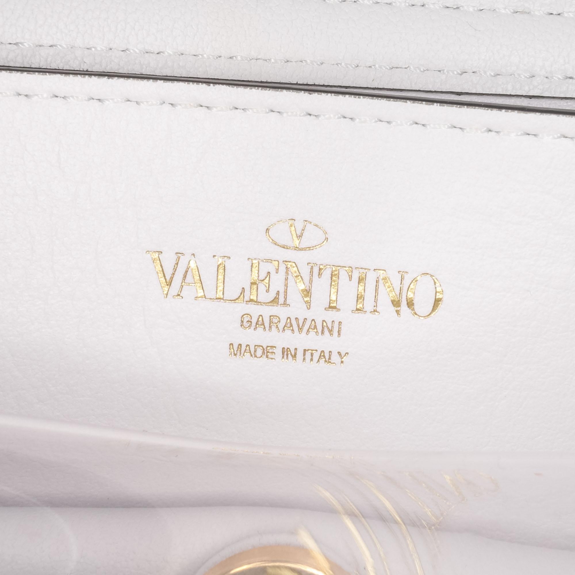 Valentino PVC VLogo Loco Satchel