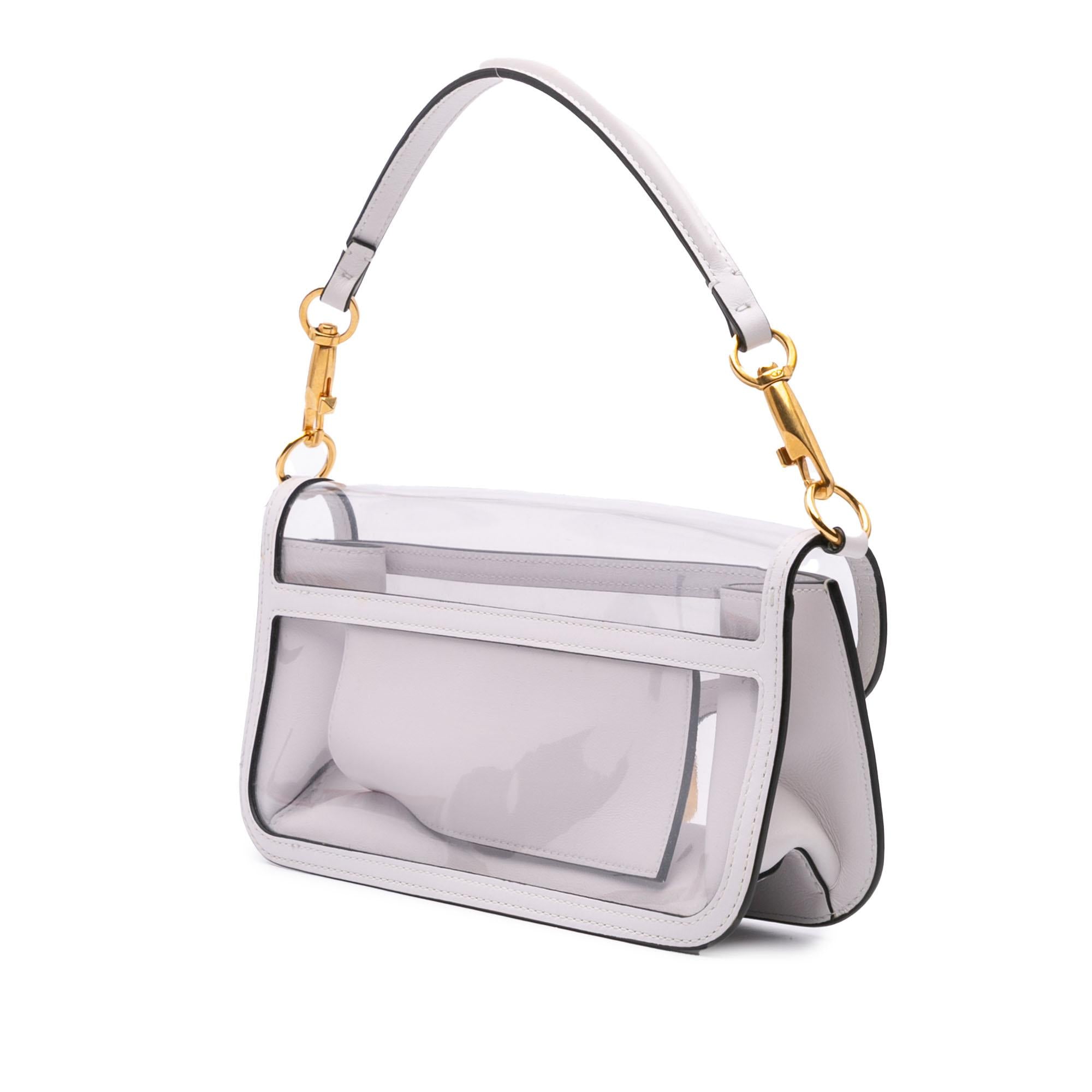 Valentino PVC VLogo Loco Satchel