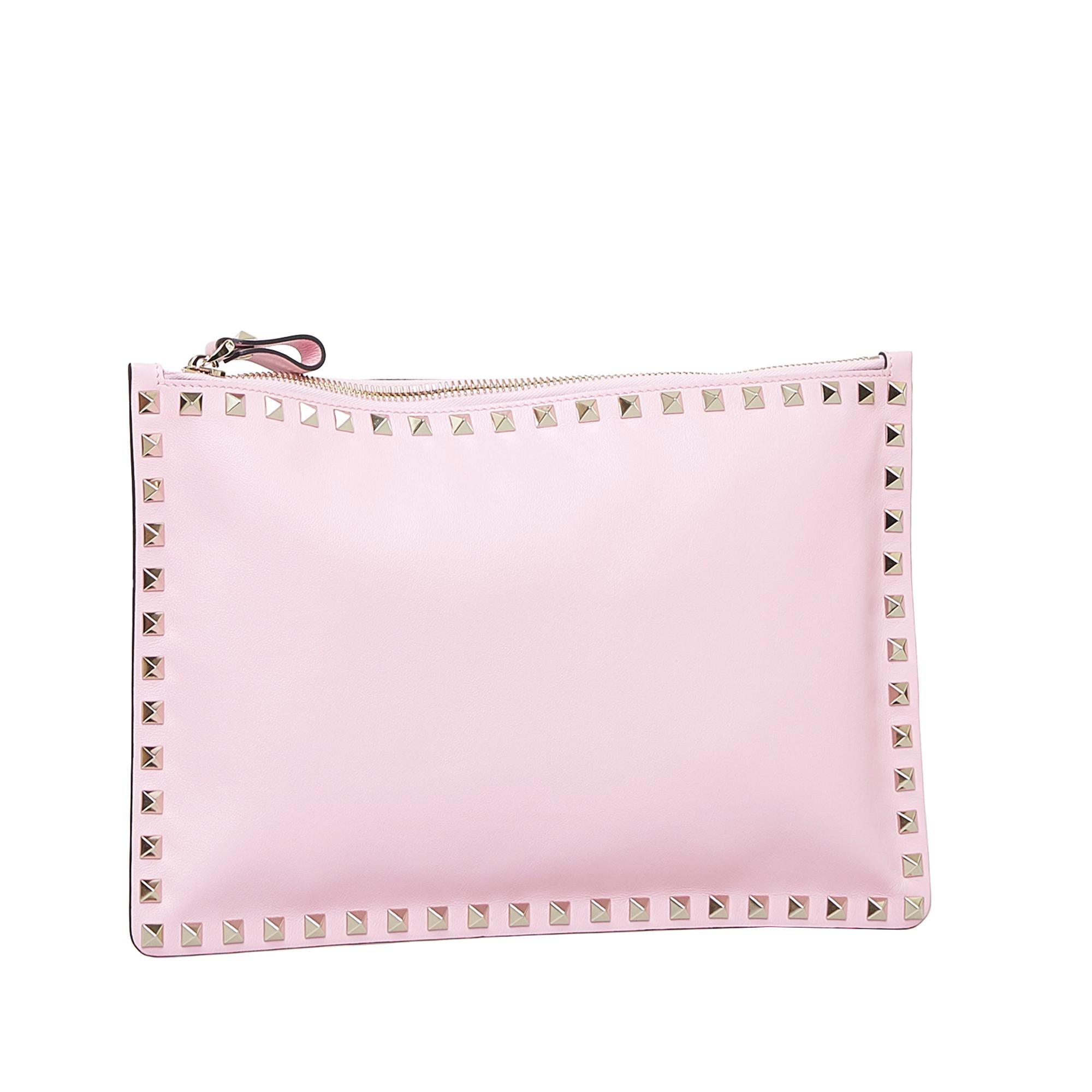 Valentino Rockstud Clutch Bag (SHG-JRNMRV)