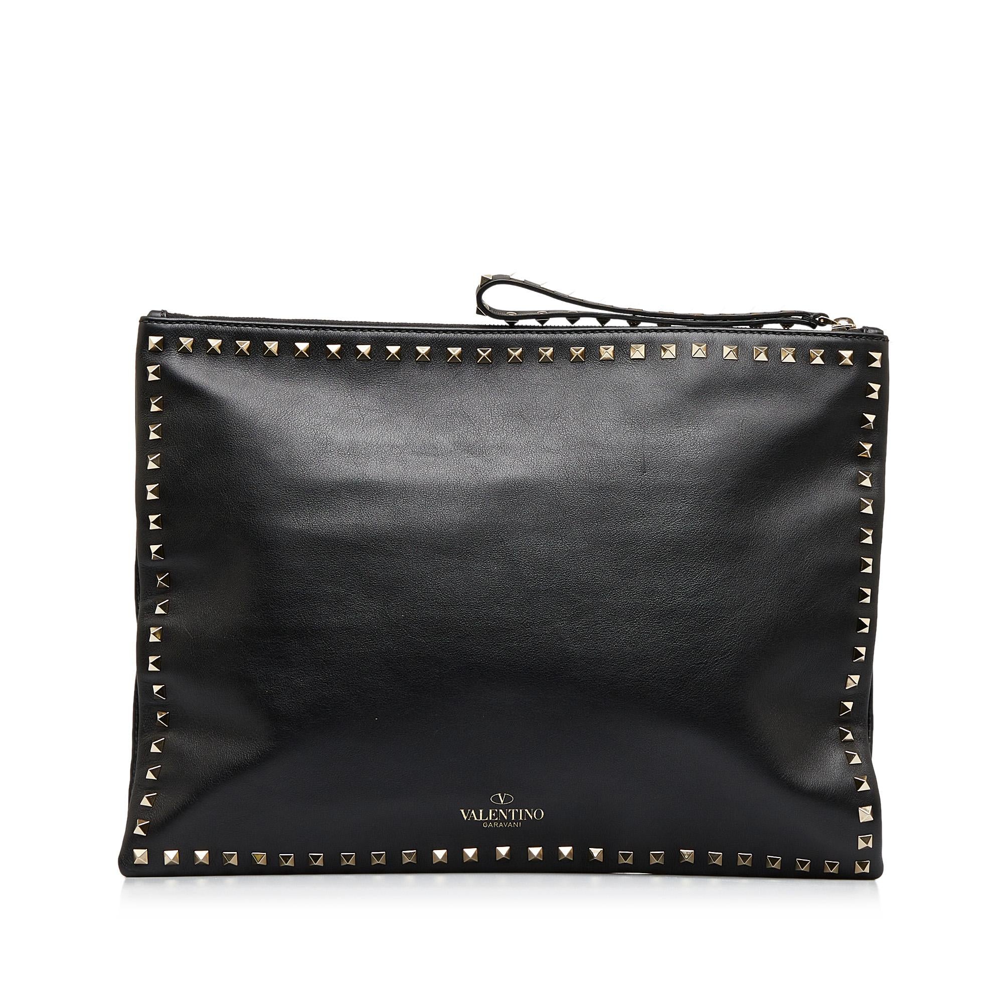 Valentino Rockstud Clutch Bag (SHG-D91Xa1)