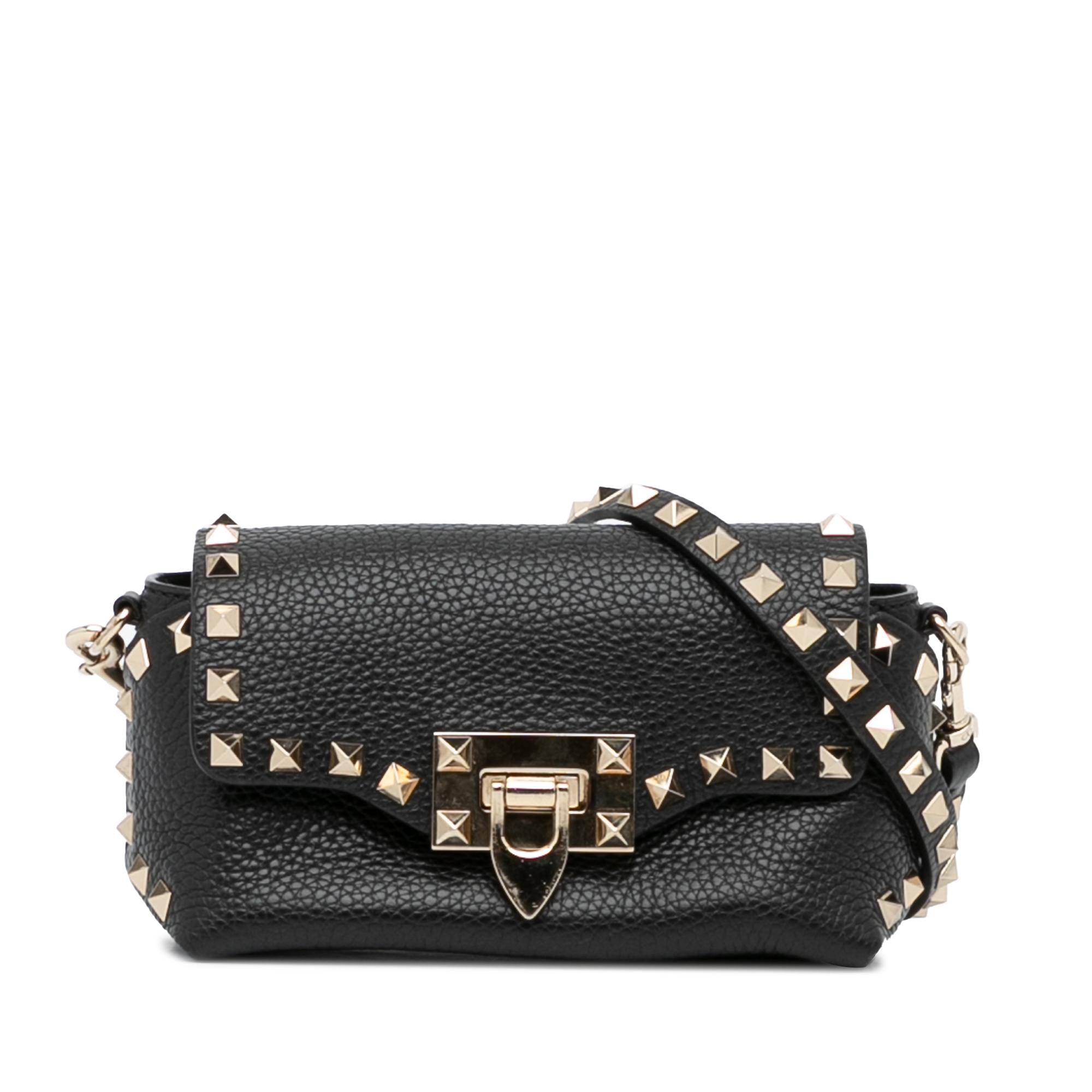 Valentino Rockstud Flap Crossbody Bag (SHG-ooMvFm)