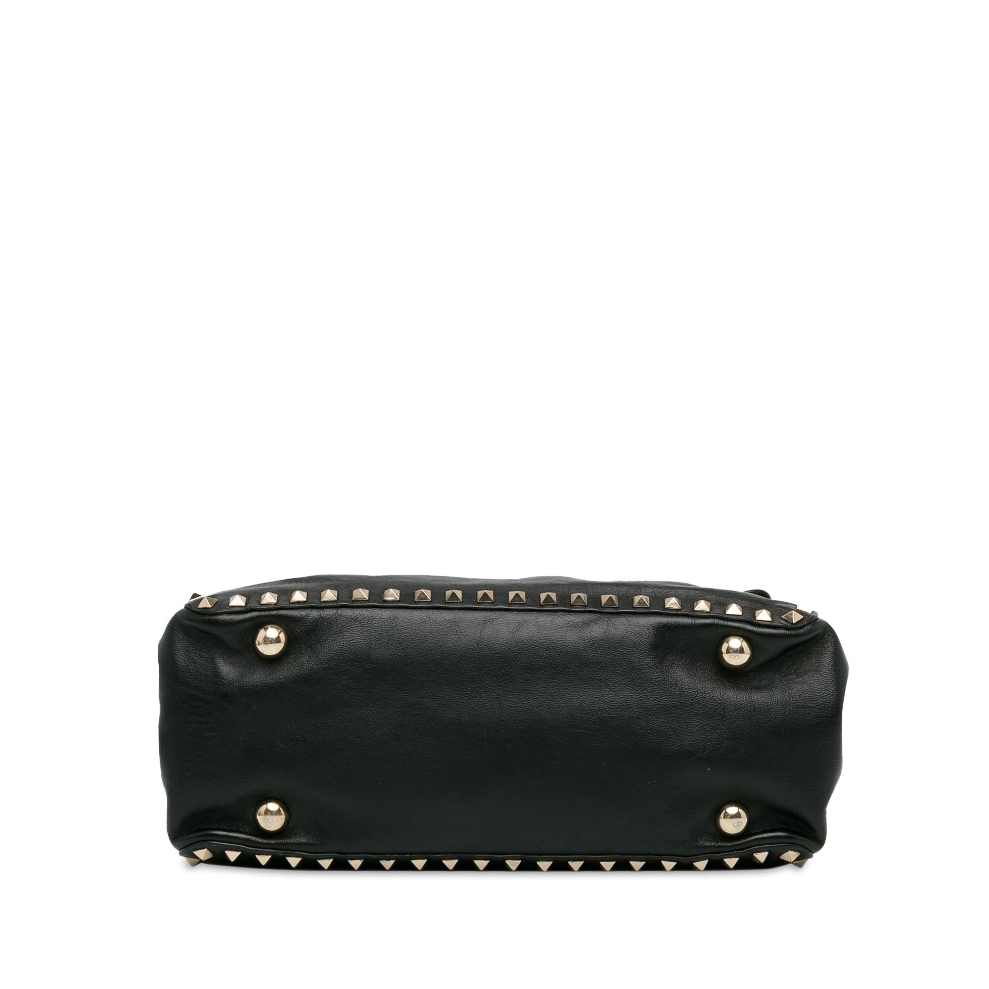 Valentino Rockstud Flap Satchel (SHG-783ZgD)