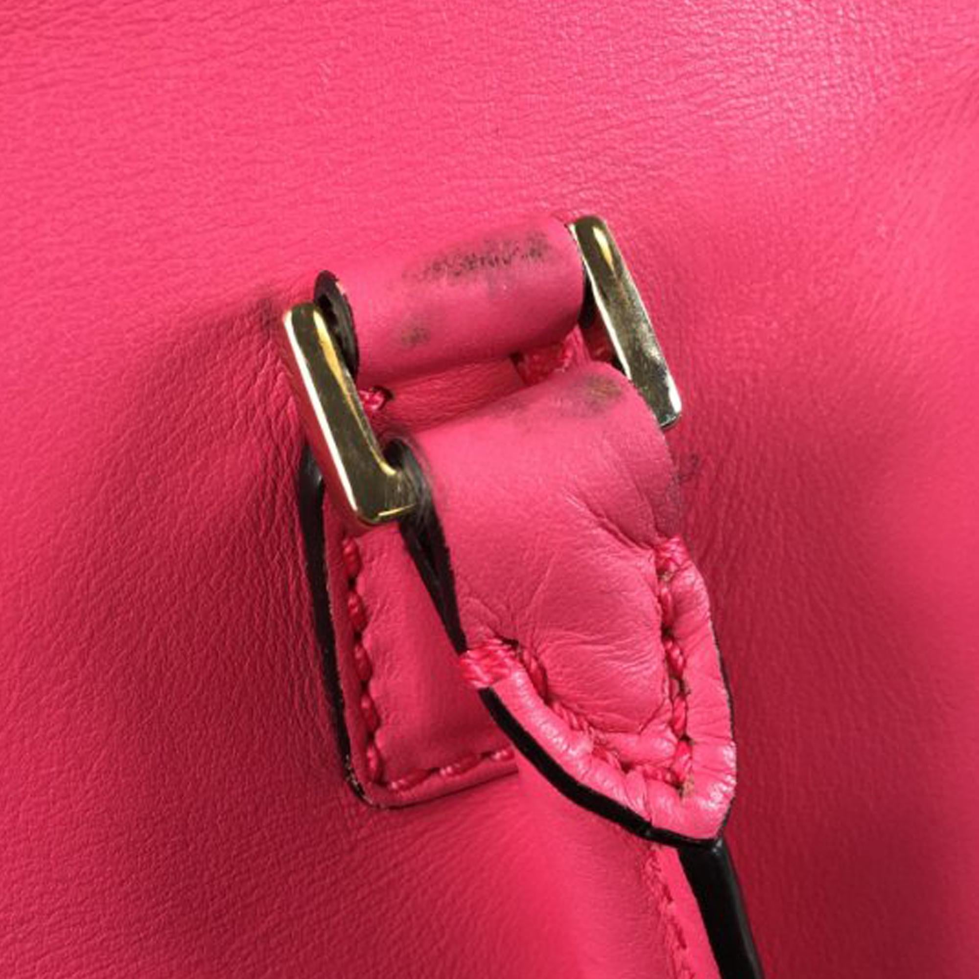 Valentino Rockstud Leather Satchel (SHG-C0c2Xn)