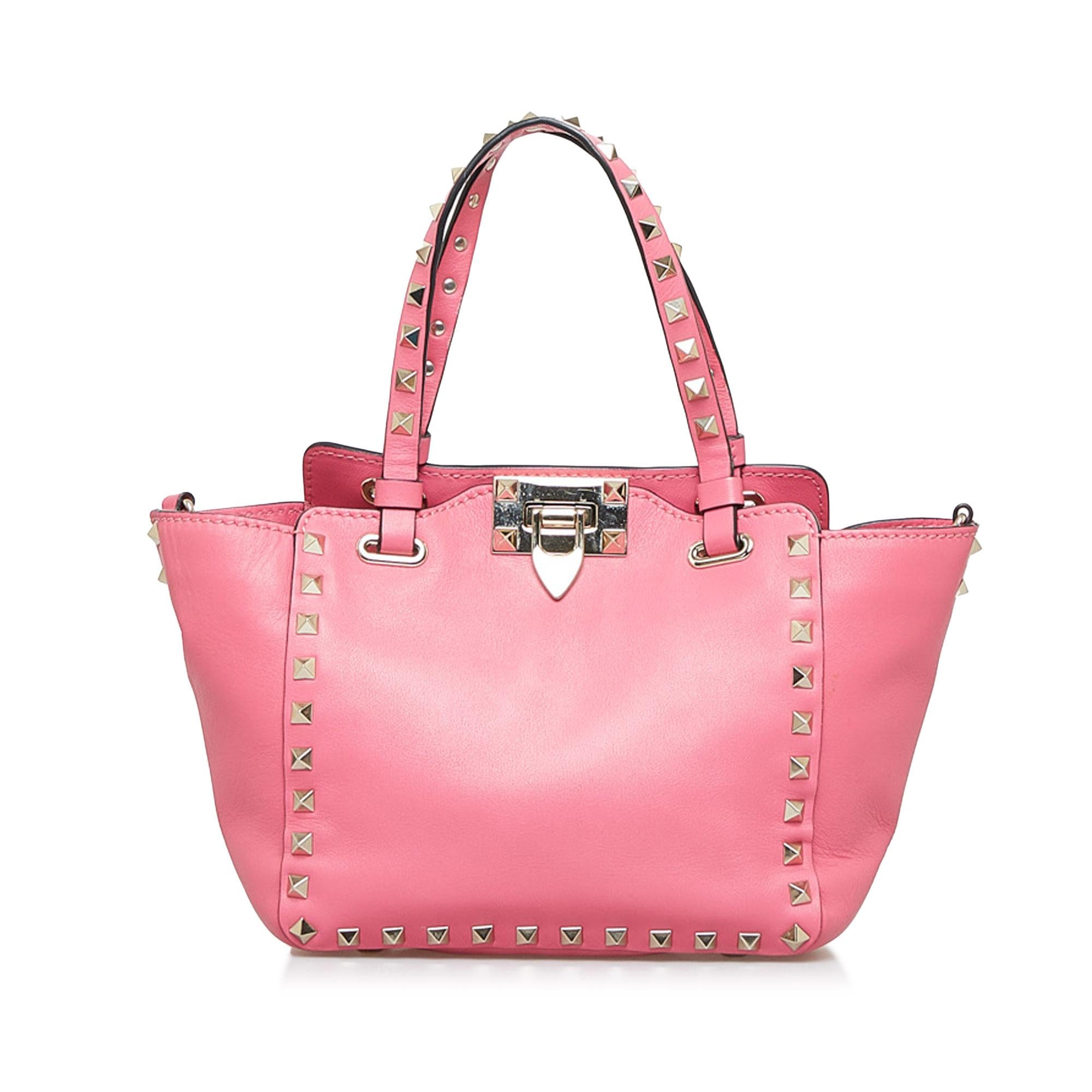 Valentino Rockstud Satchel (SHG-BOjyrQ)