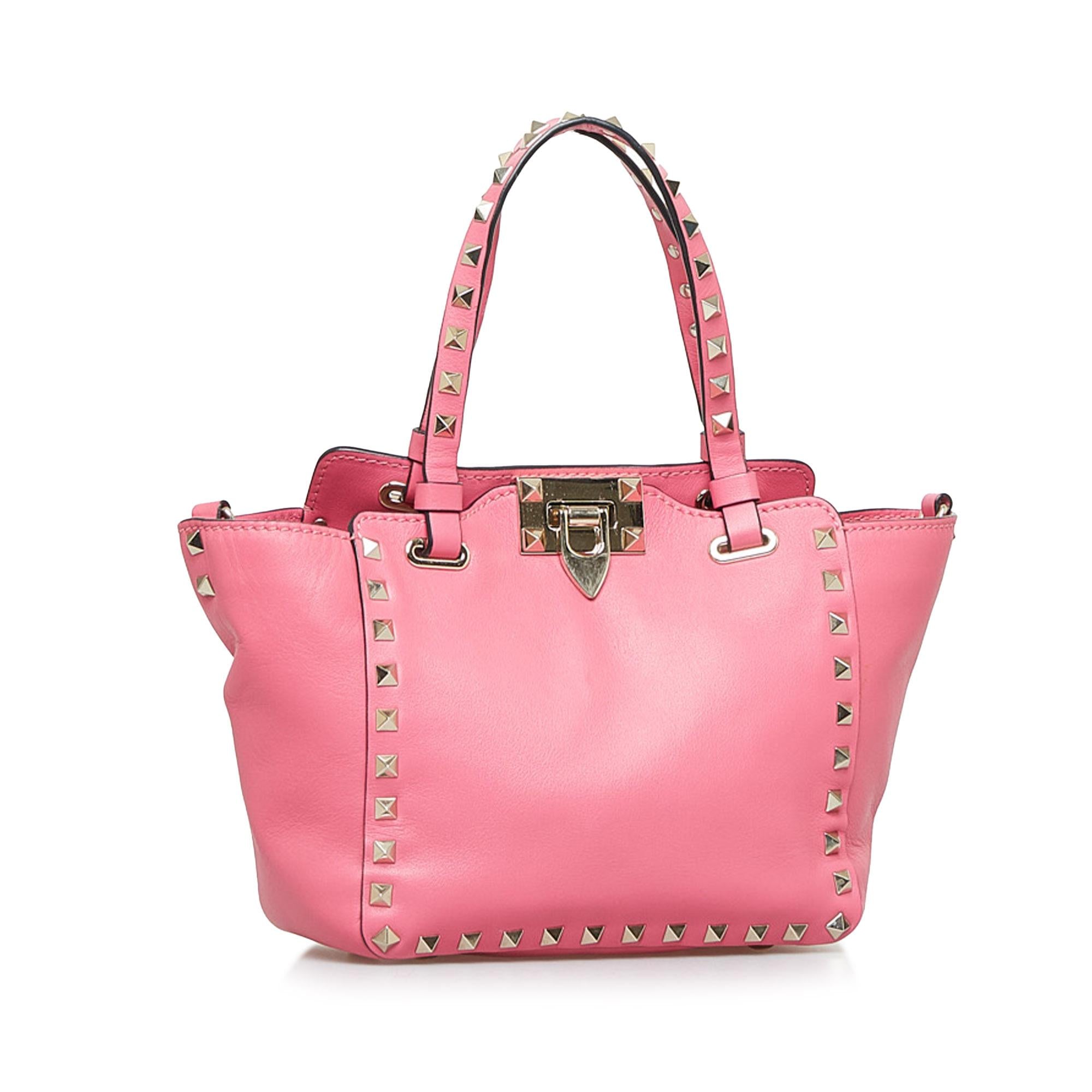 Valentino Rockstud Satchel (SHG-BOjyrQ)
