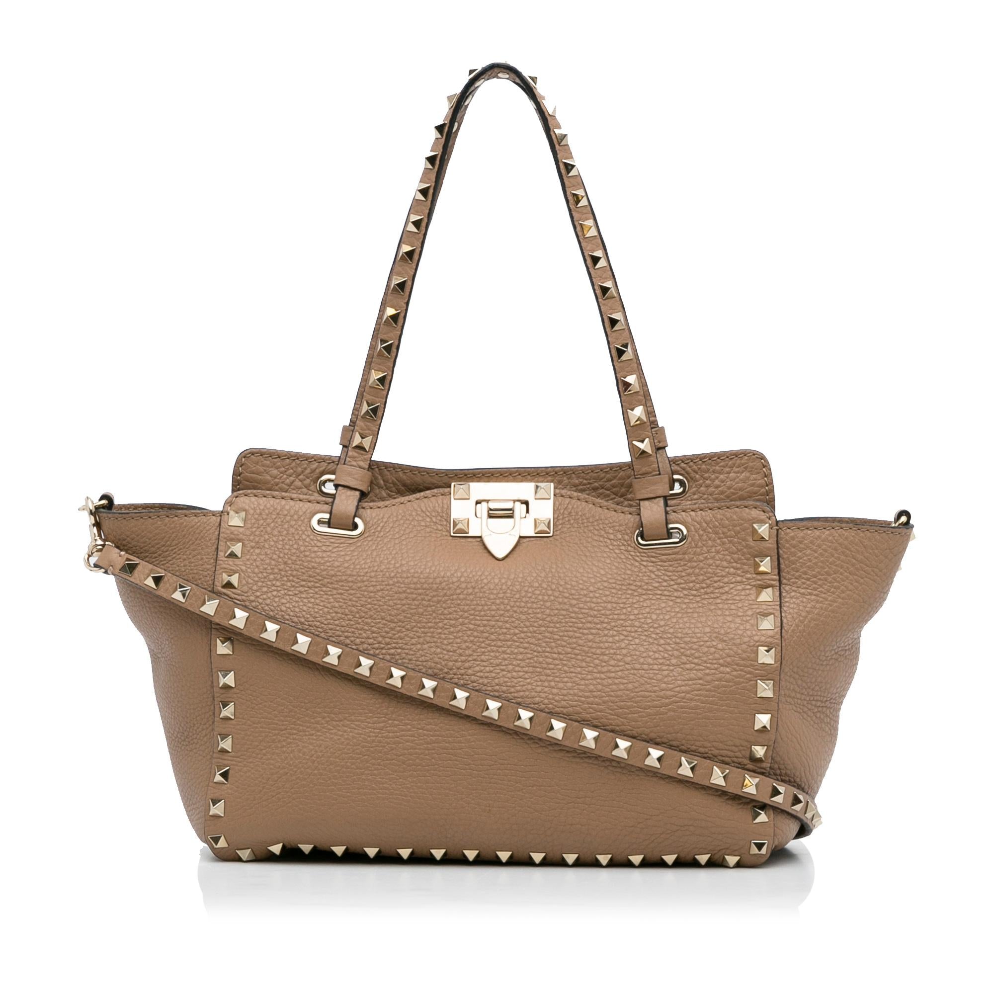 Valentino Rockstud Satchel (SHG-YjV9Es)