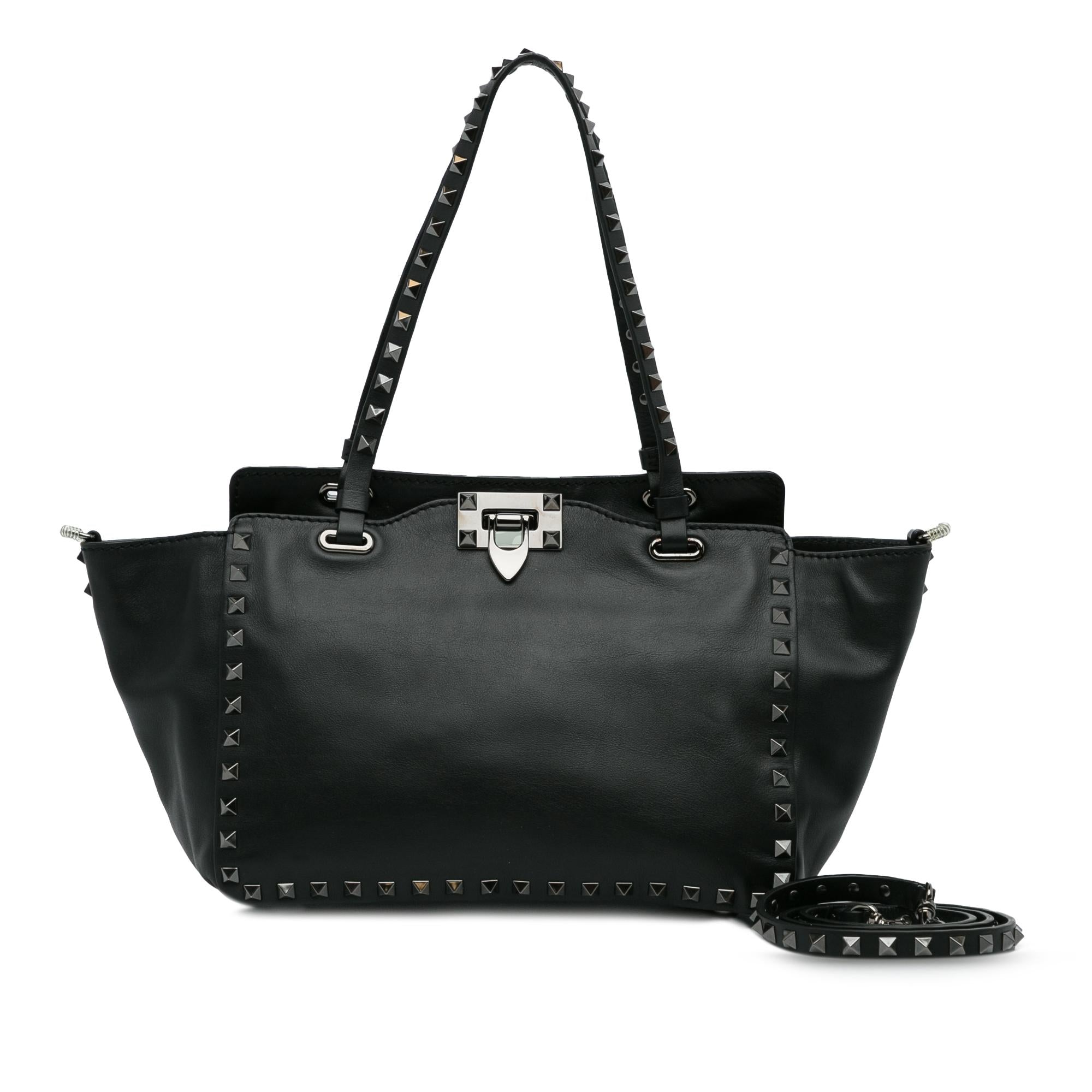 Valentino Rockstud Satchel (SHG-mWwUXS)