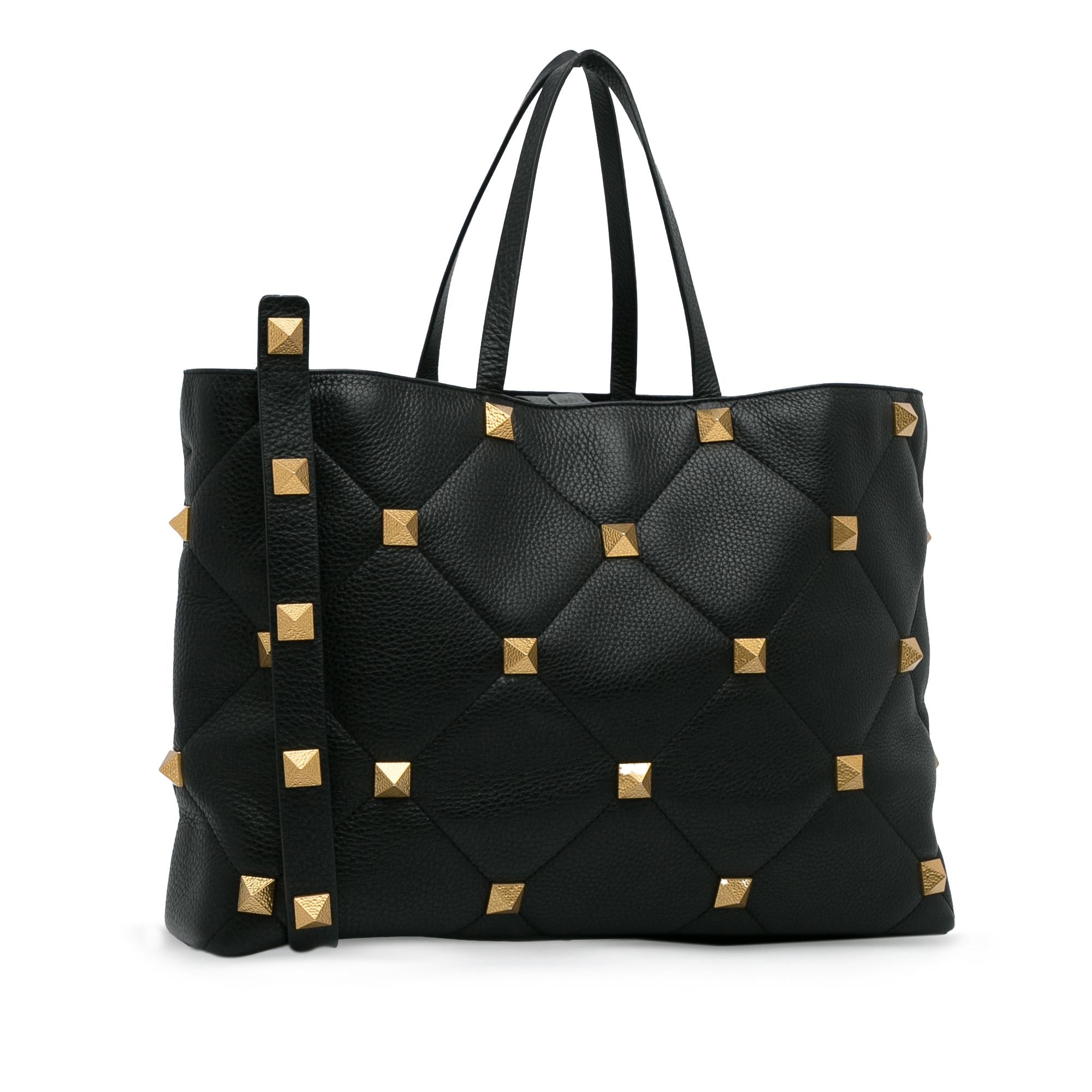 Valentino Roman Stud Convertible Tote (SHG-nKmiHj)