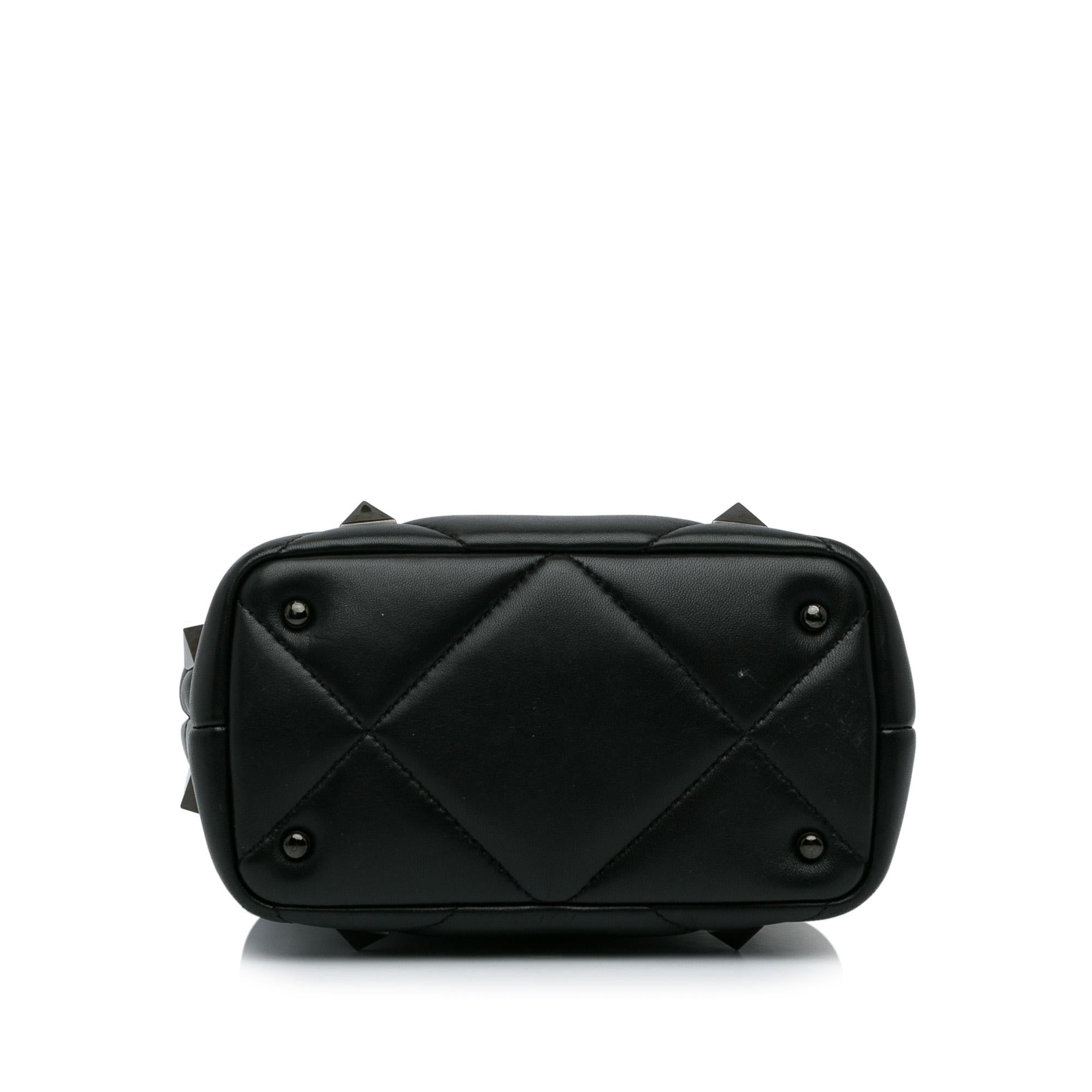 Valentino Roman Stud Satchel (SHG-Tnwpk8)