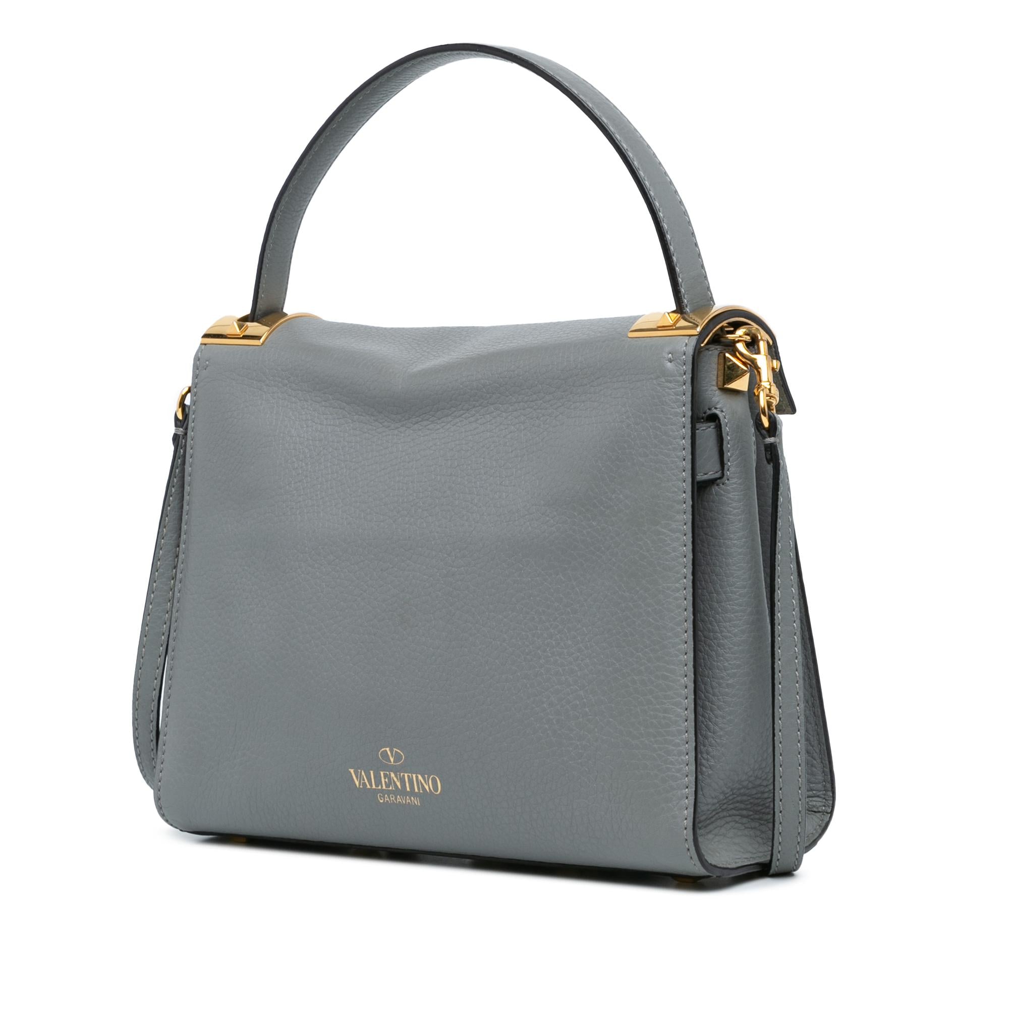 Valentino Small My Rockstud Frame Satchel (SHG-YAfH4C)