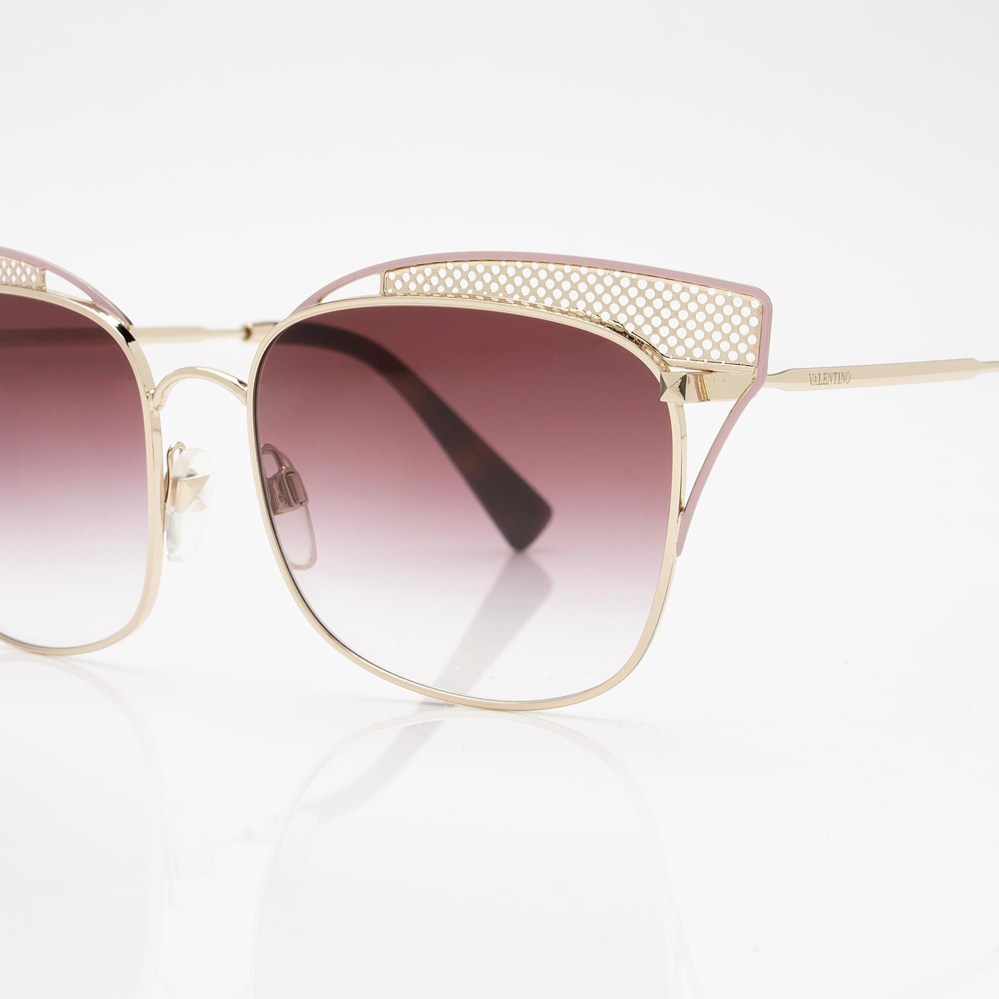 Valentino Cat Eye Sunglasses (SHF-LzxRG3)