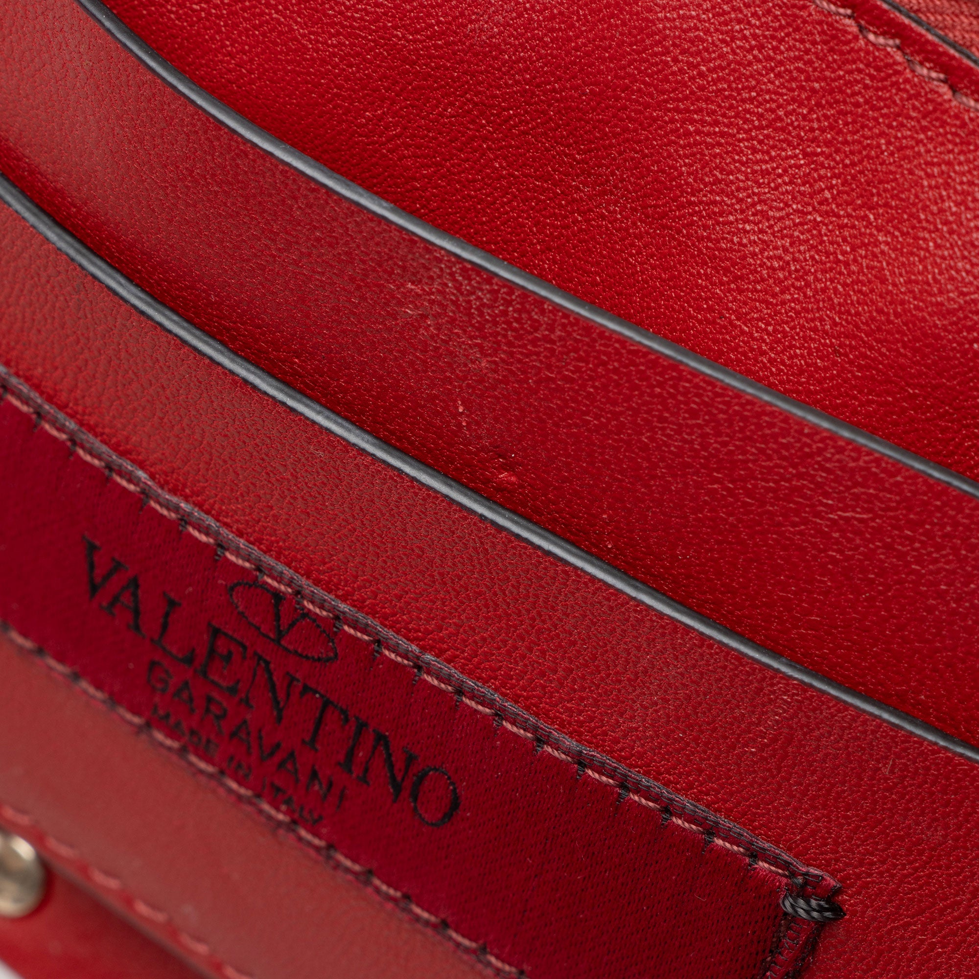 Valentino Transparent PVC Rockstud Spike Up Shoulder Bag
