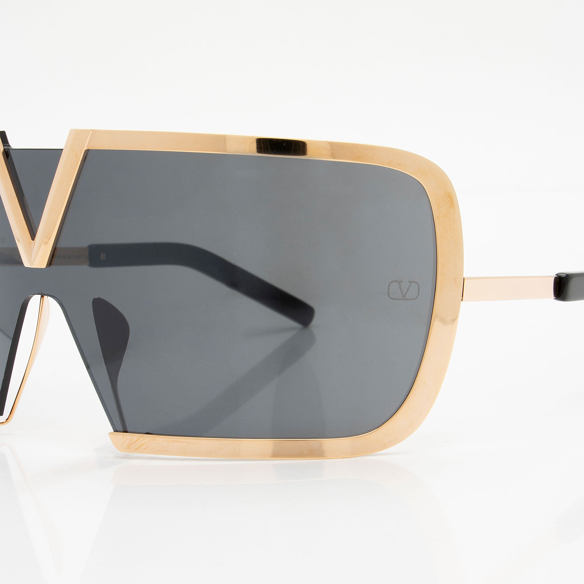 Valentino V-Romask Shield Sunglasses