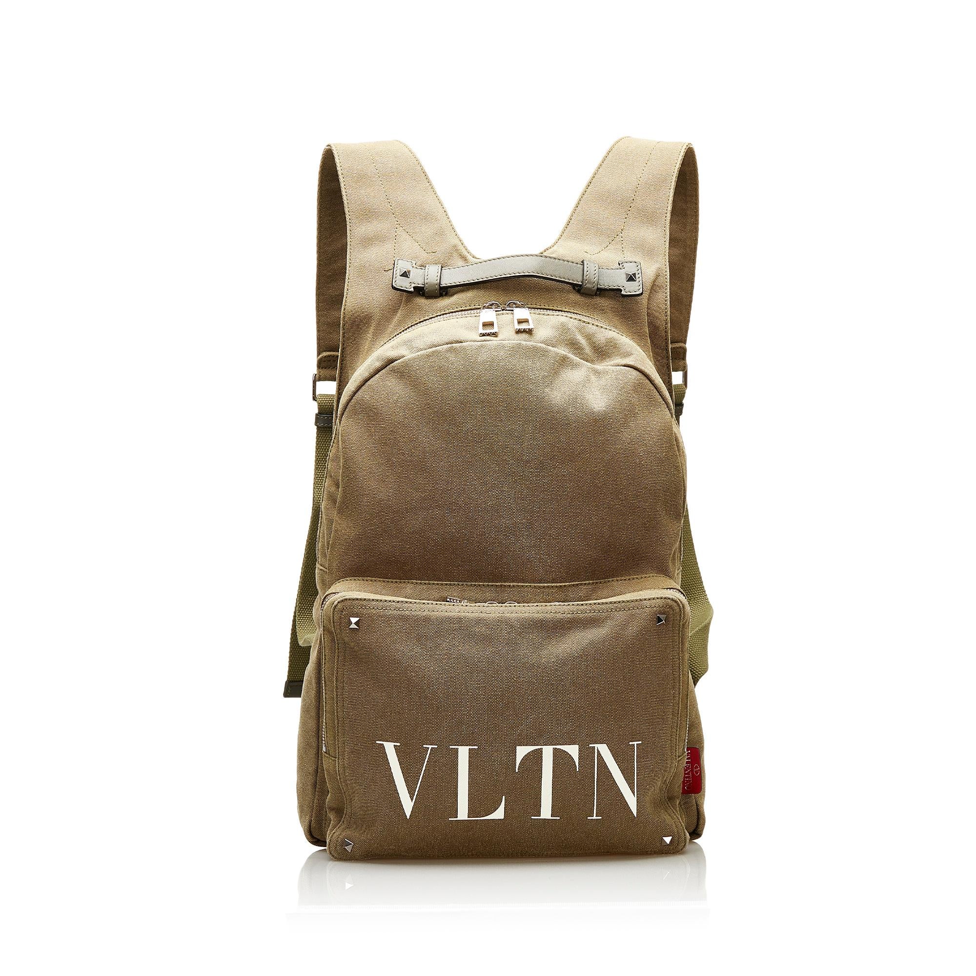 Valentino VLTN Canvas Backpack (SHG-hBjoqw)