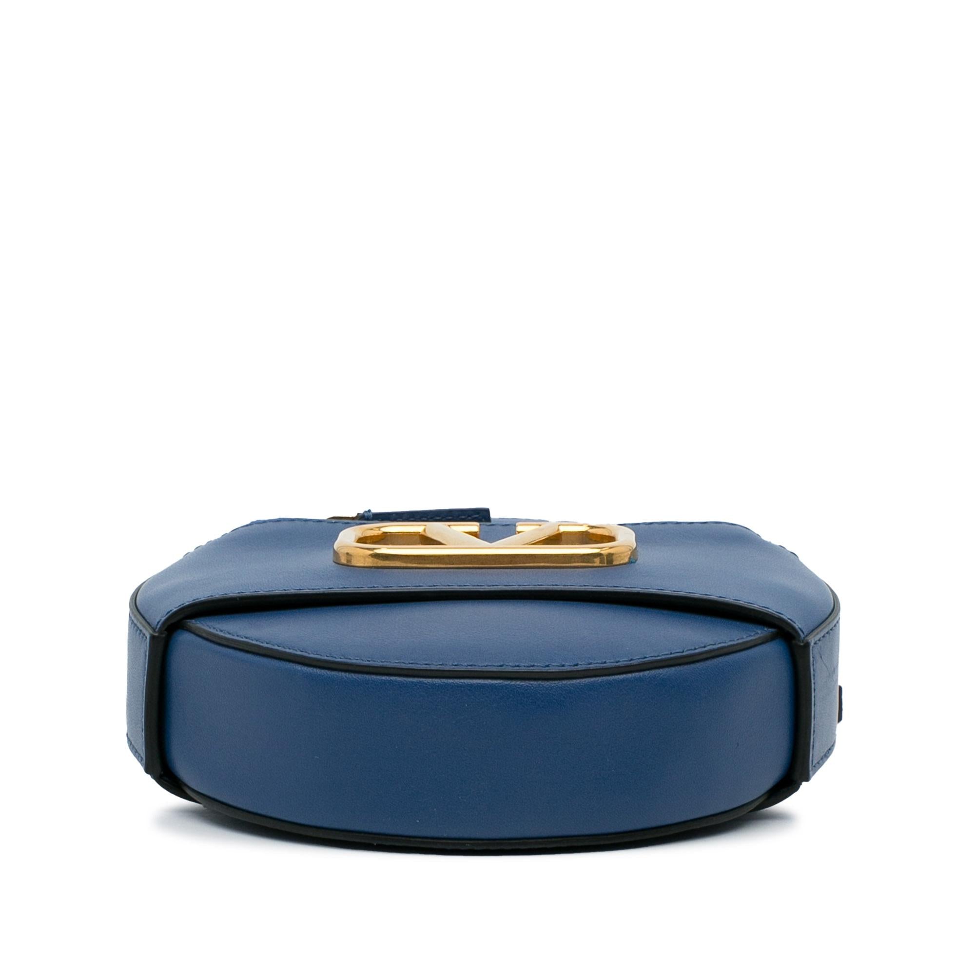 Valentino VLogo Round Crossbody Bag (SHG-A0O53H)