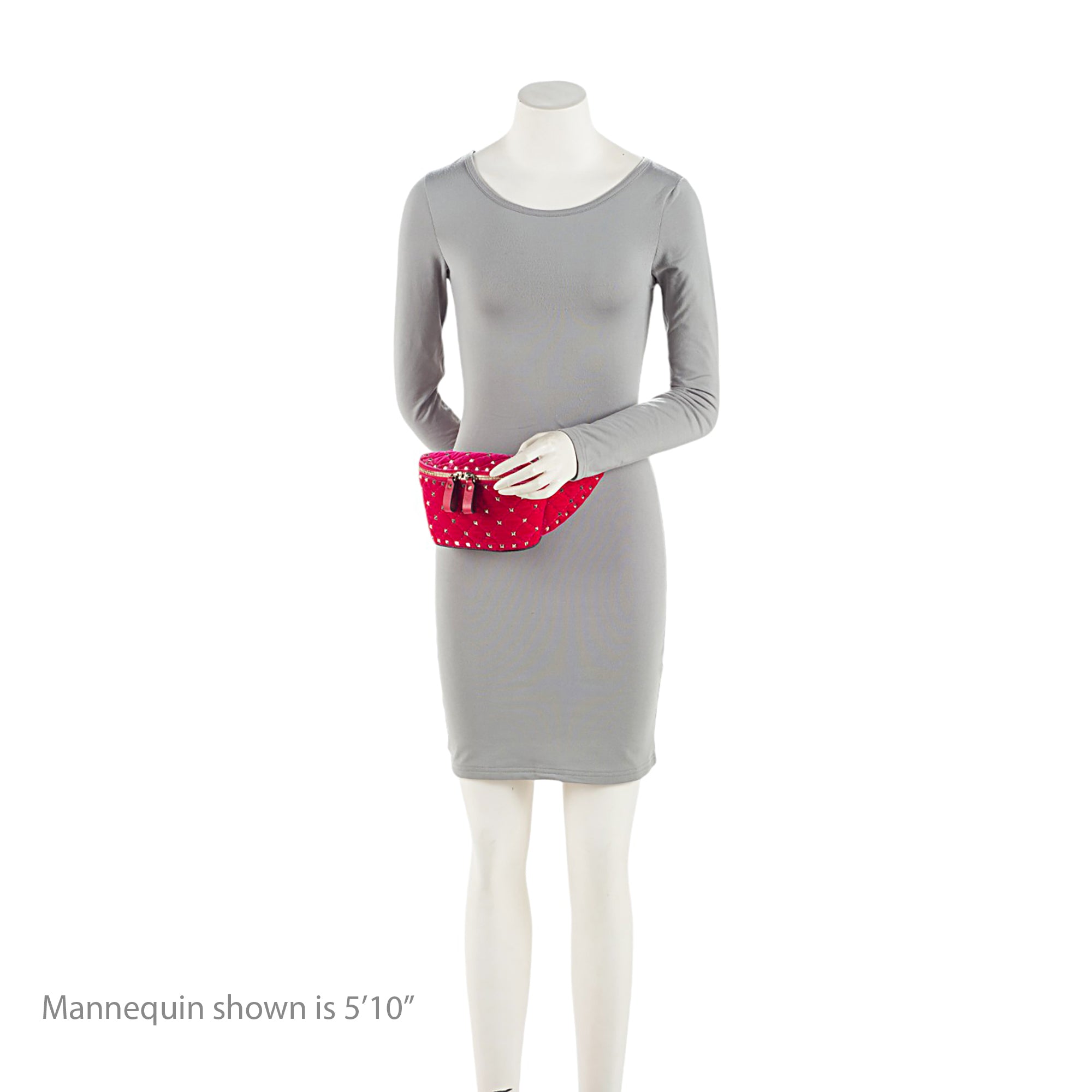 Valentino Velvet Rockstud Belt Bag