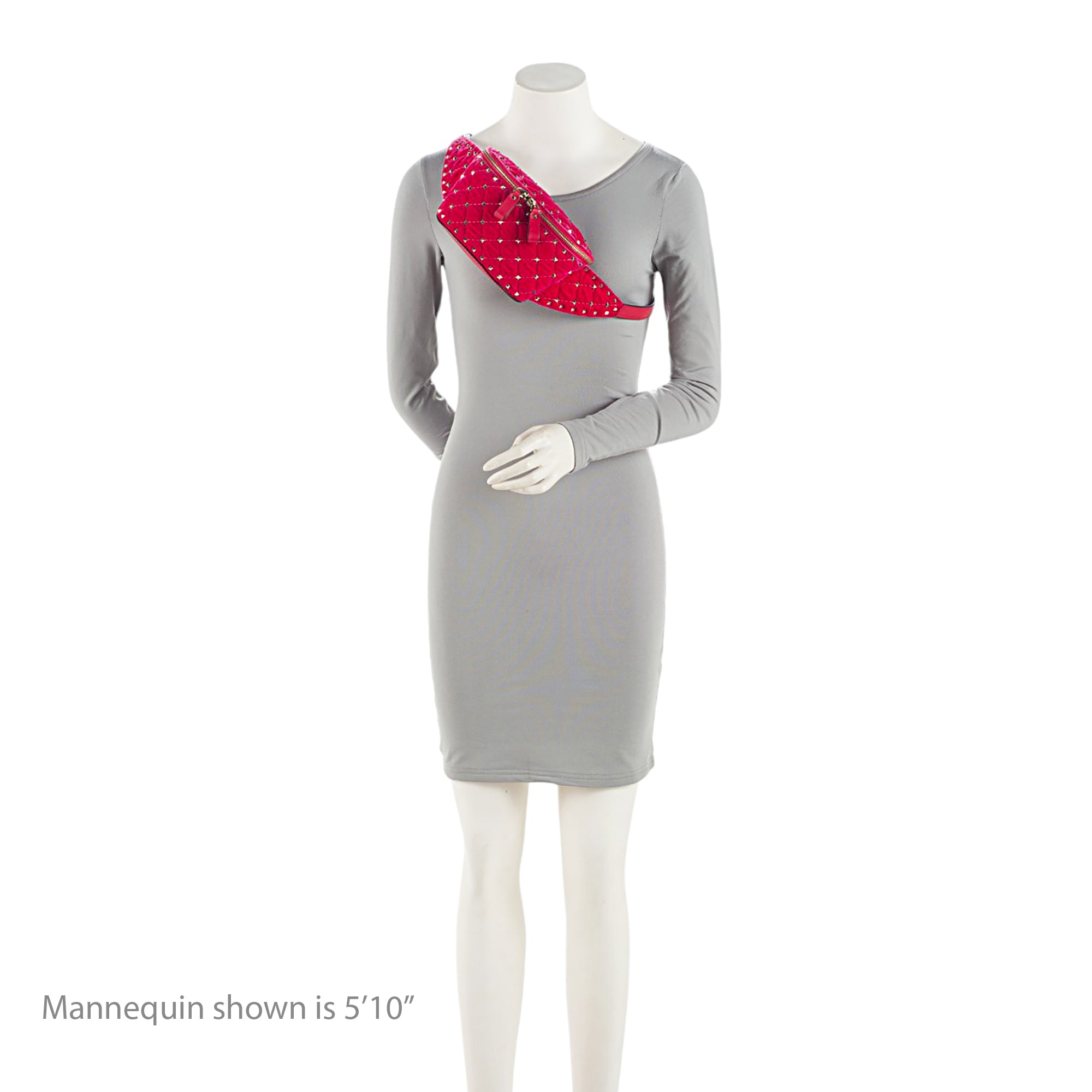 Valentino Velvet Rockstud Belt Bag