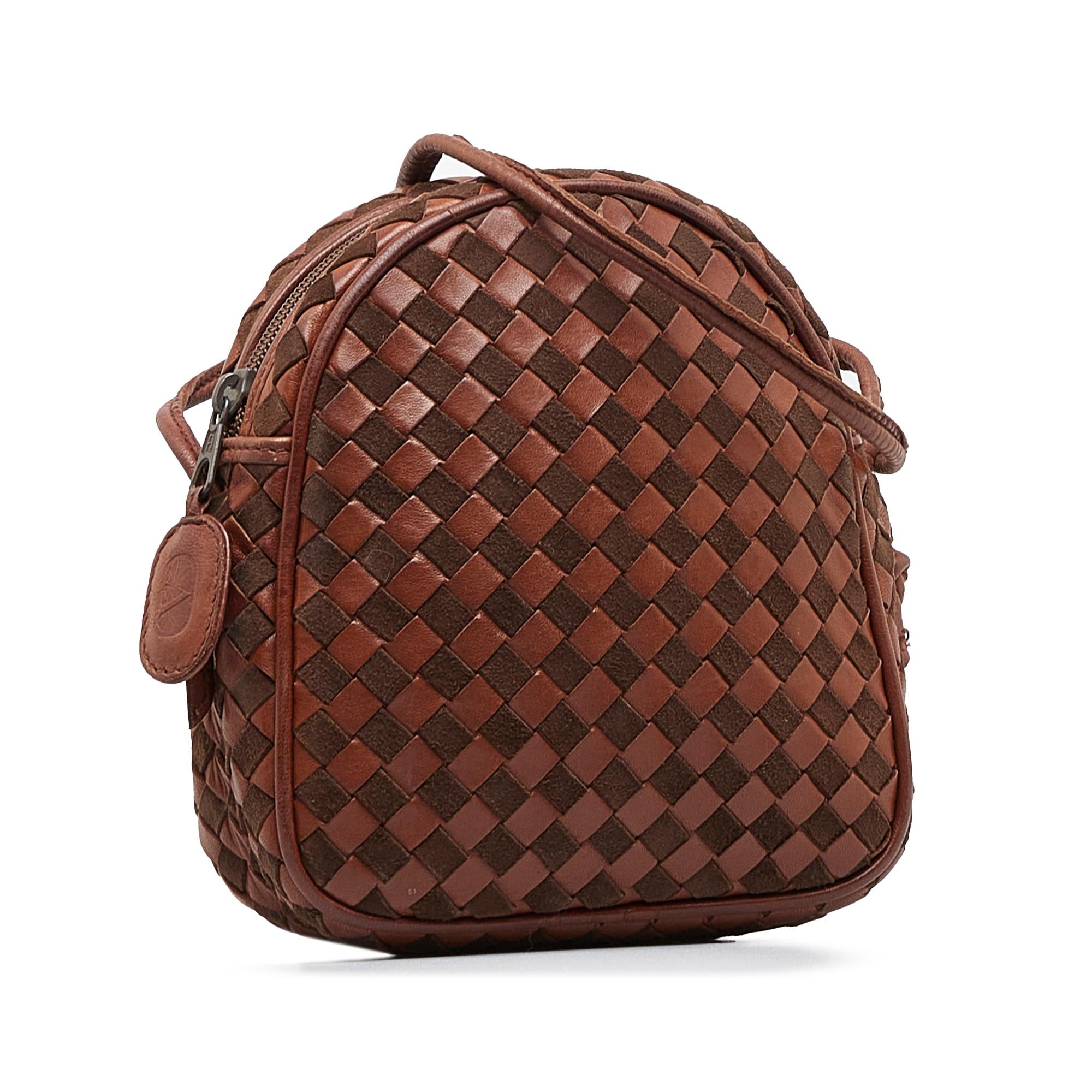 Valentino Woven Leather Crossbody (SHG-SOzoW6)