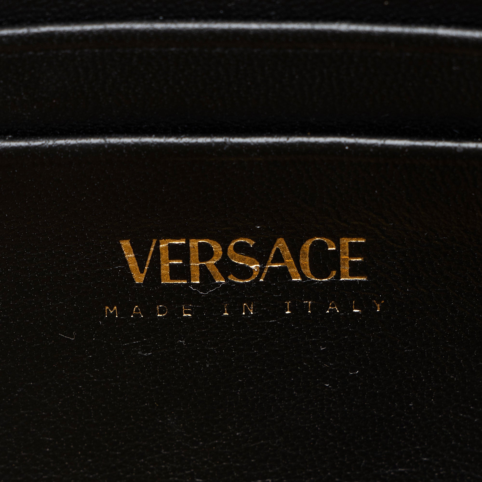 Versace Calfskin Virtus Mini Bag