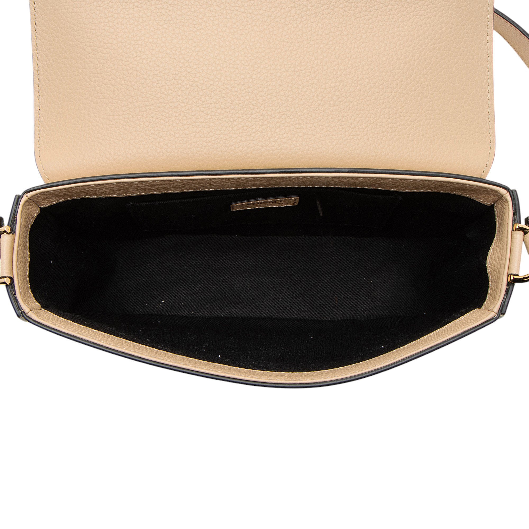 Versace Calfskin Virtus Shoulder Bag