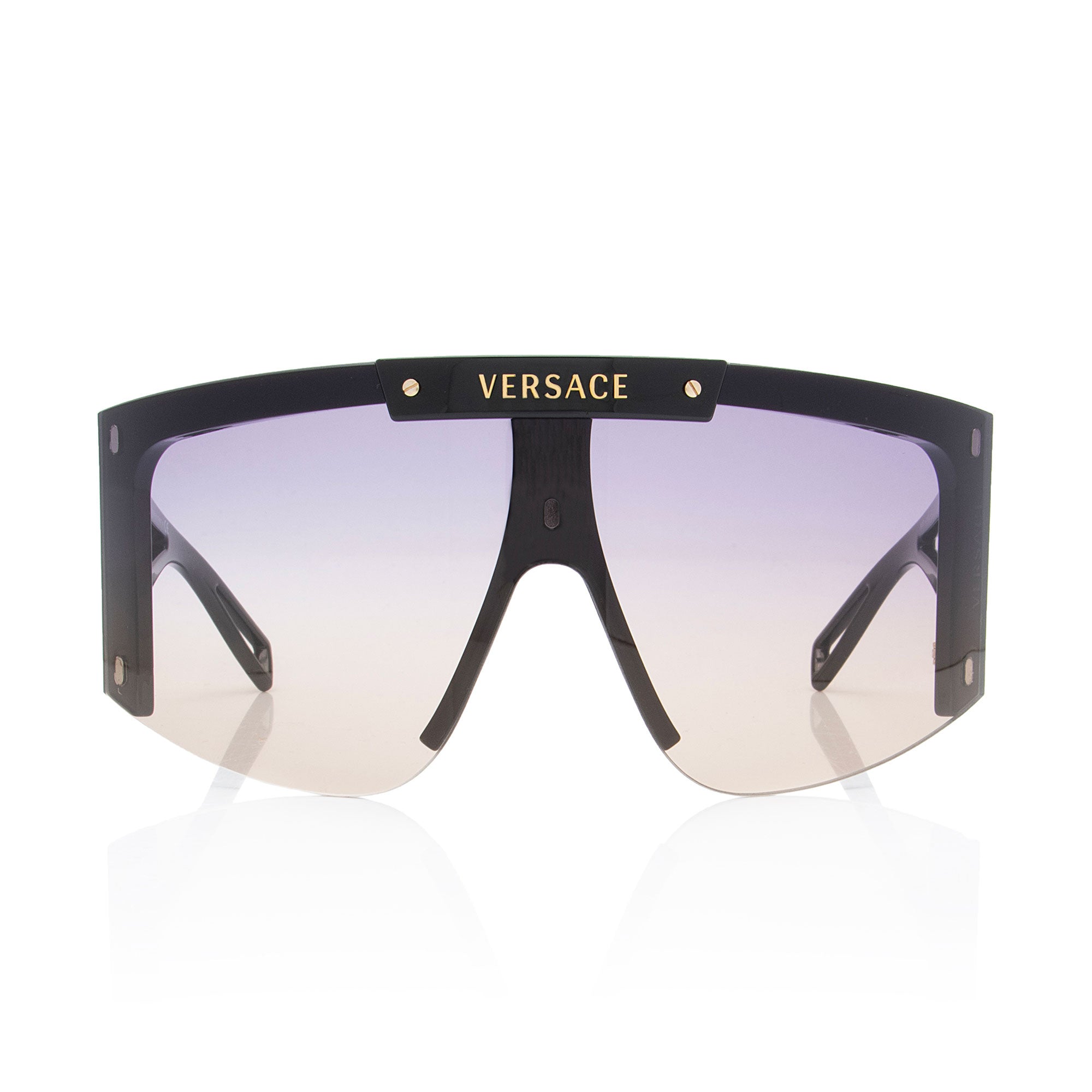 Versace Interchangeable Shield Sunglasses