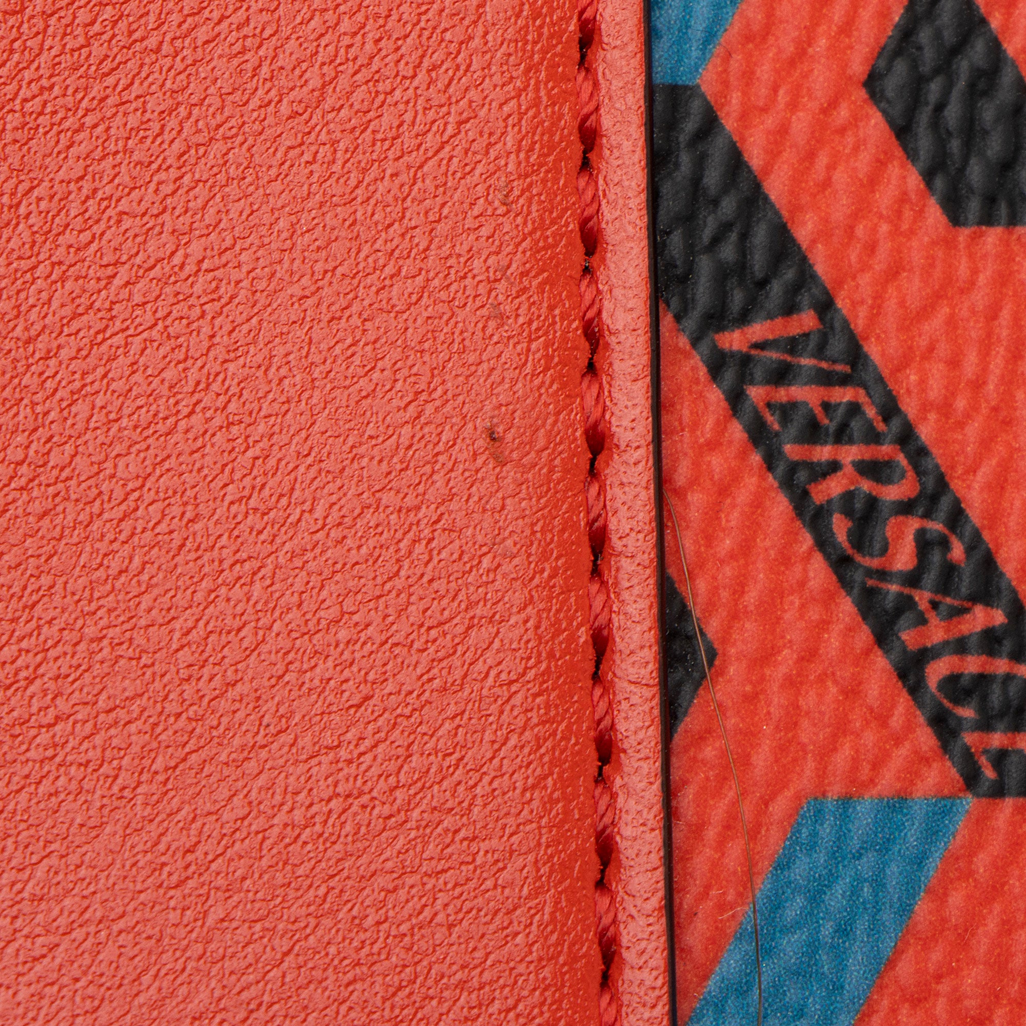 Versace La Greca Coated Canvas Top Handle