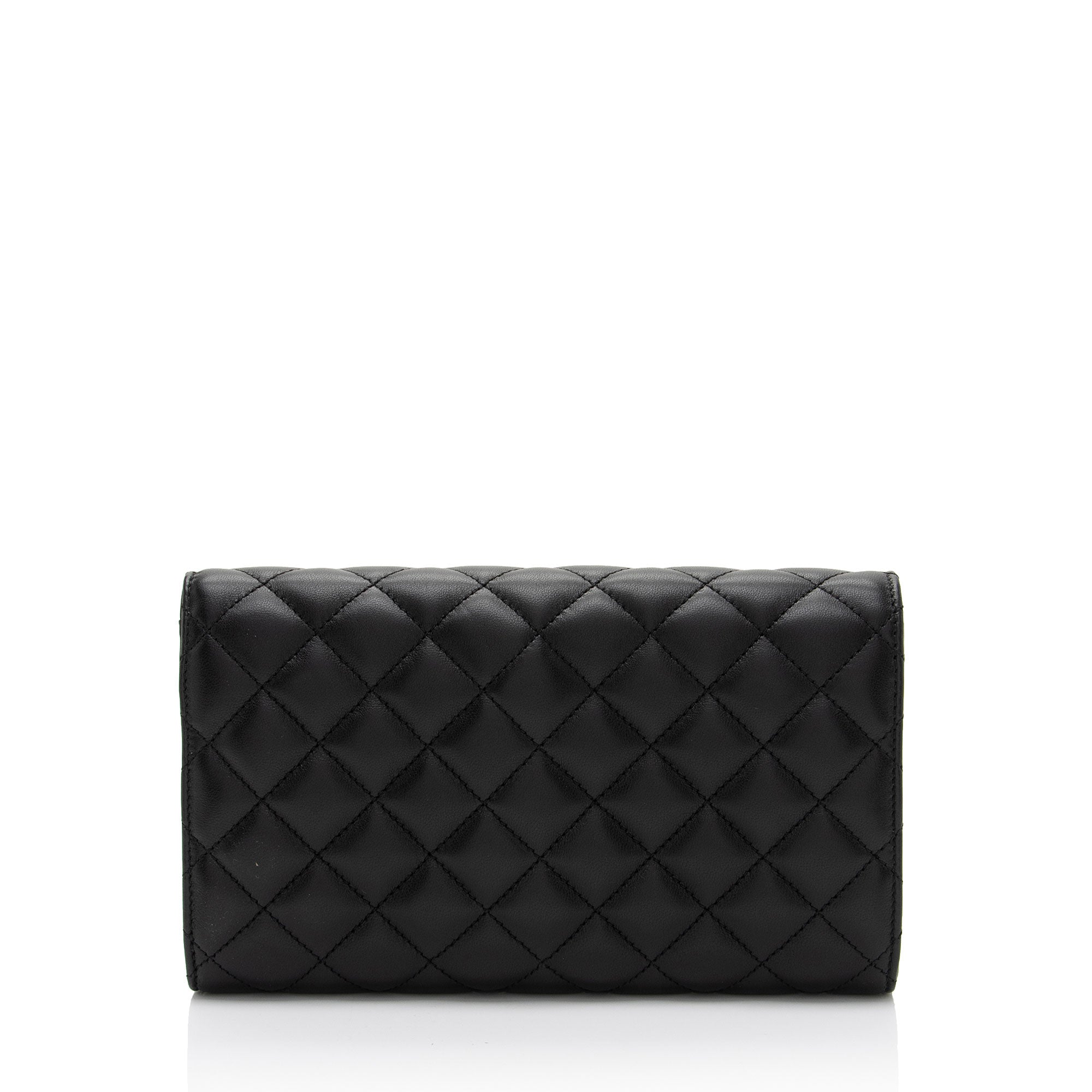 Versace Quilted Lambskin Medusa Wallet On Chain Bag (SHF-kD5DVw)