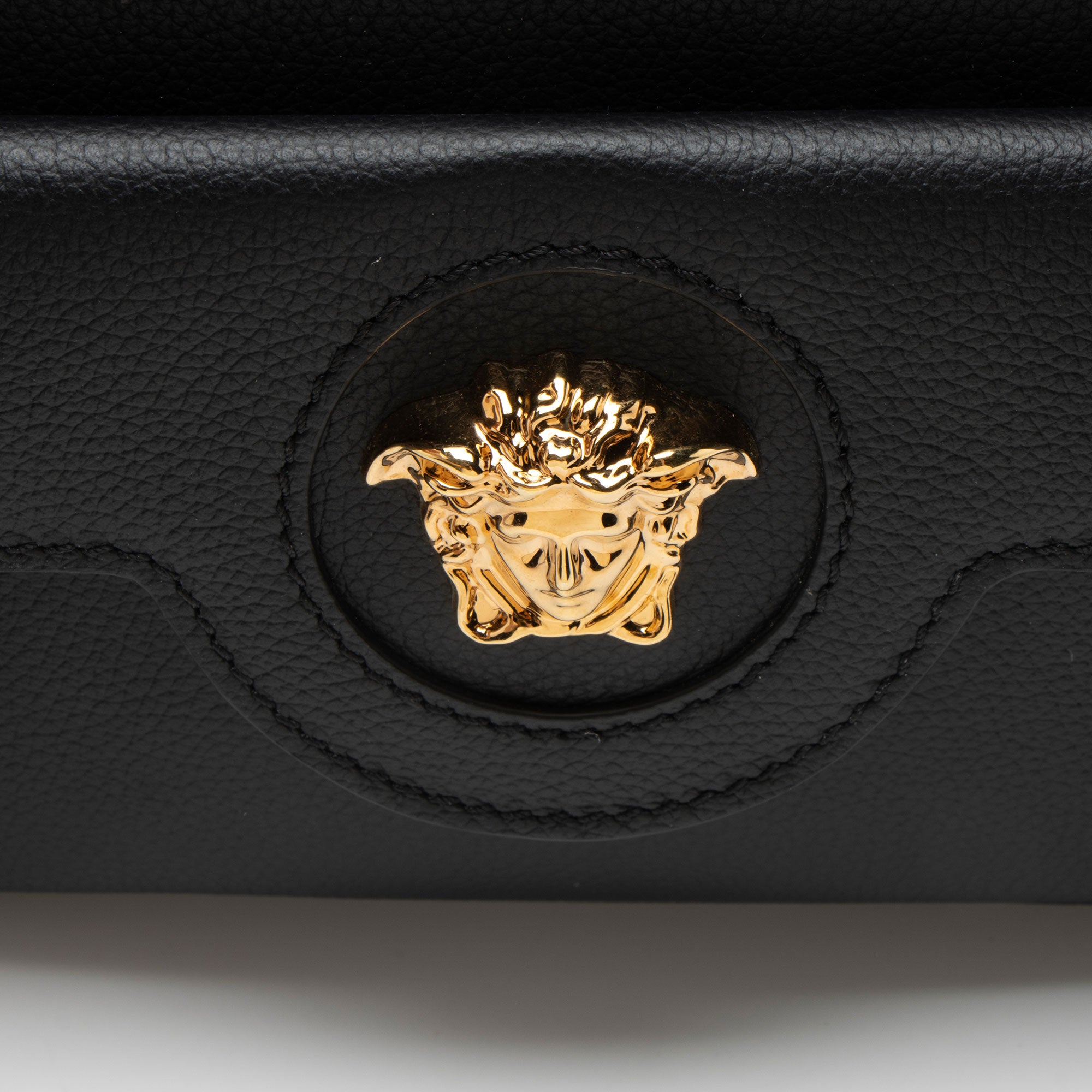 Versace Leather La Medusa Mini Bag