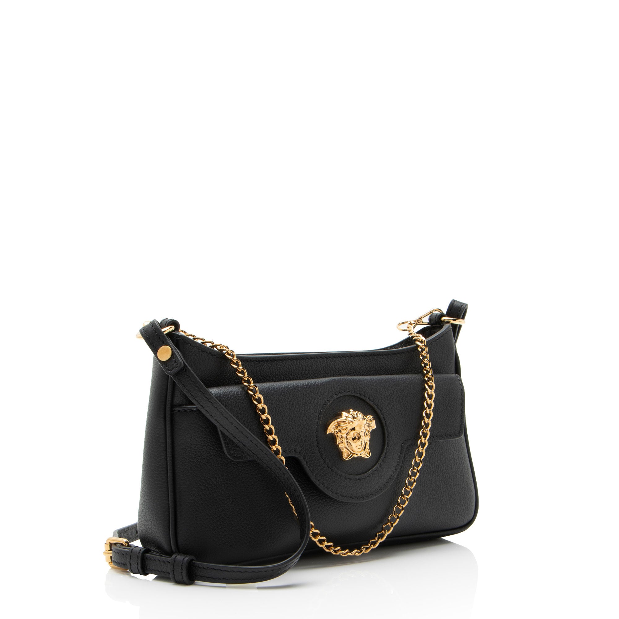Versace Leather La Medusa Mini Bag