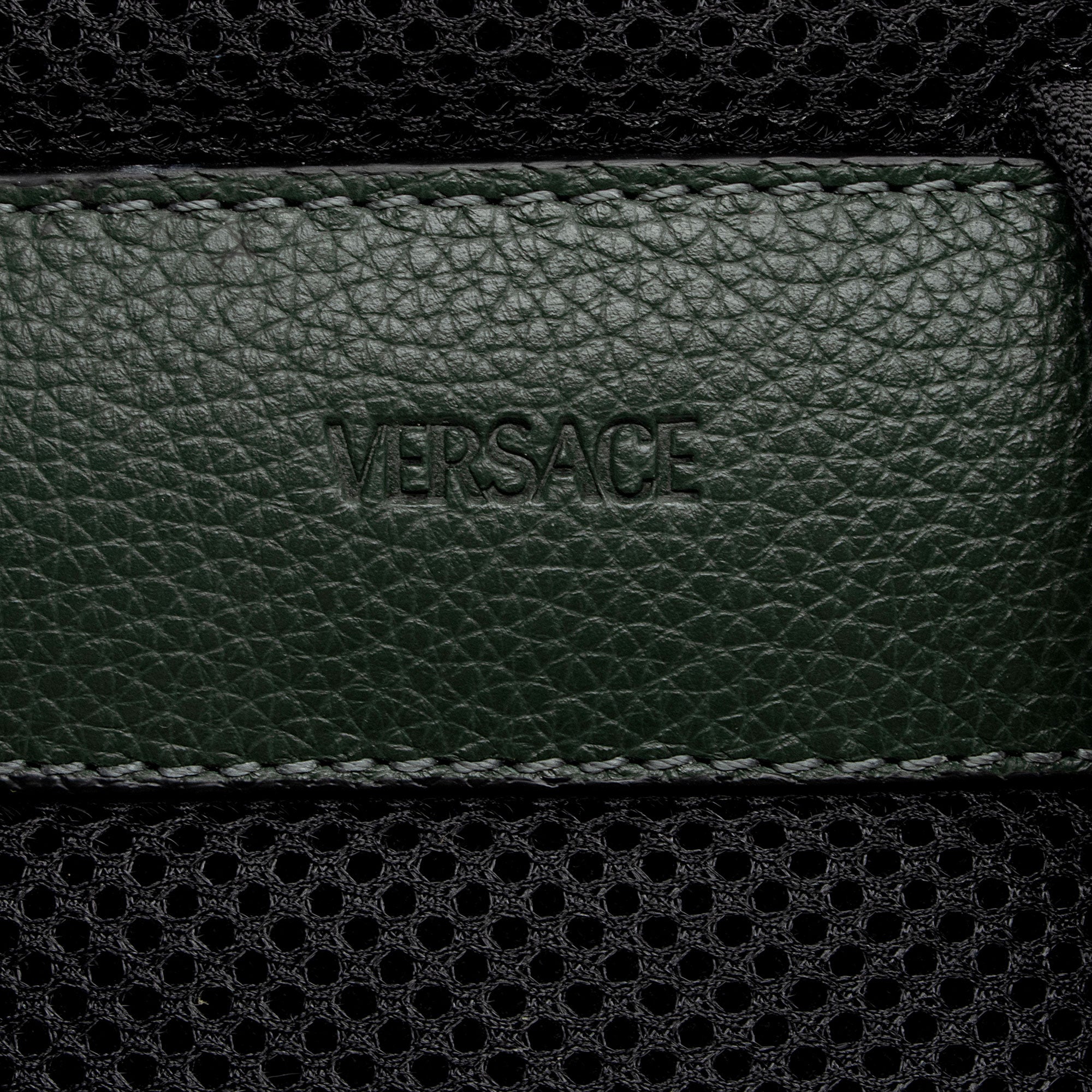 Versace Leather Medusa Backpack (SHF-2qmKYn)