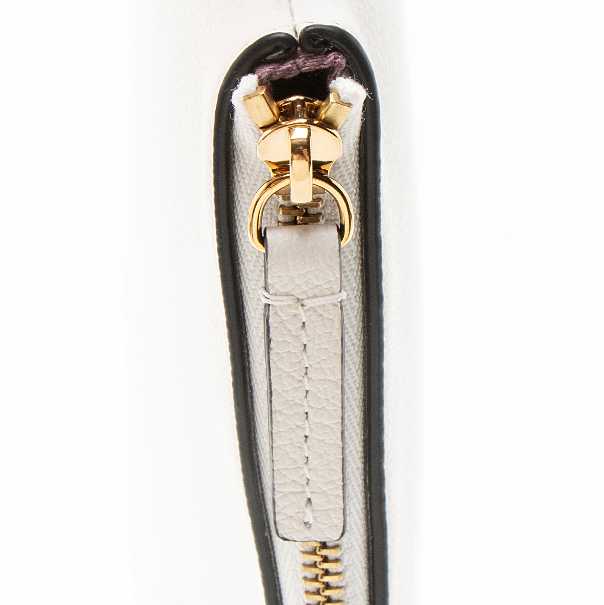 Versace Leather Medusa Wristlet
