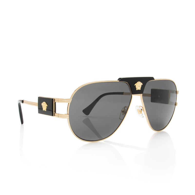 Versace Medusa Aviator Sunglasses (SHF-3TXqjf)