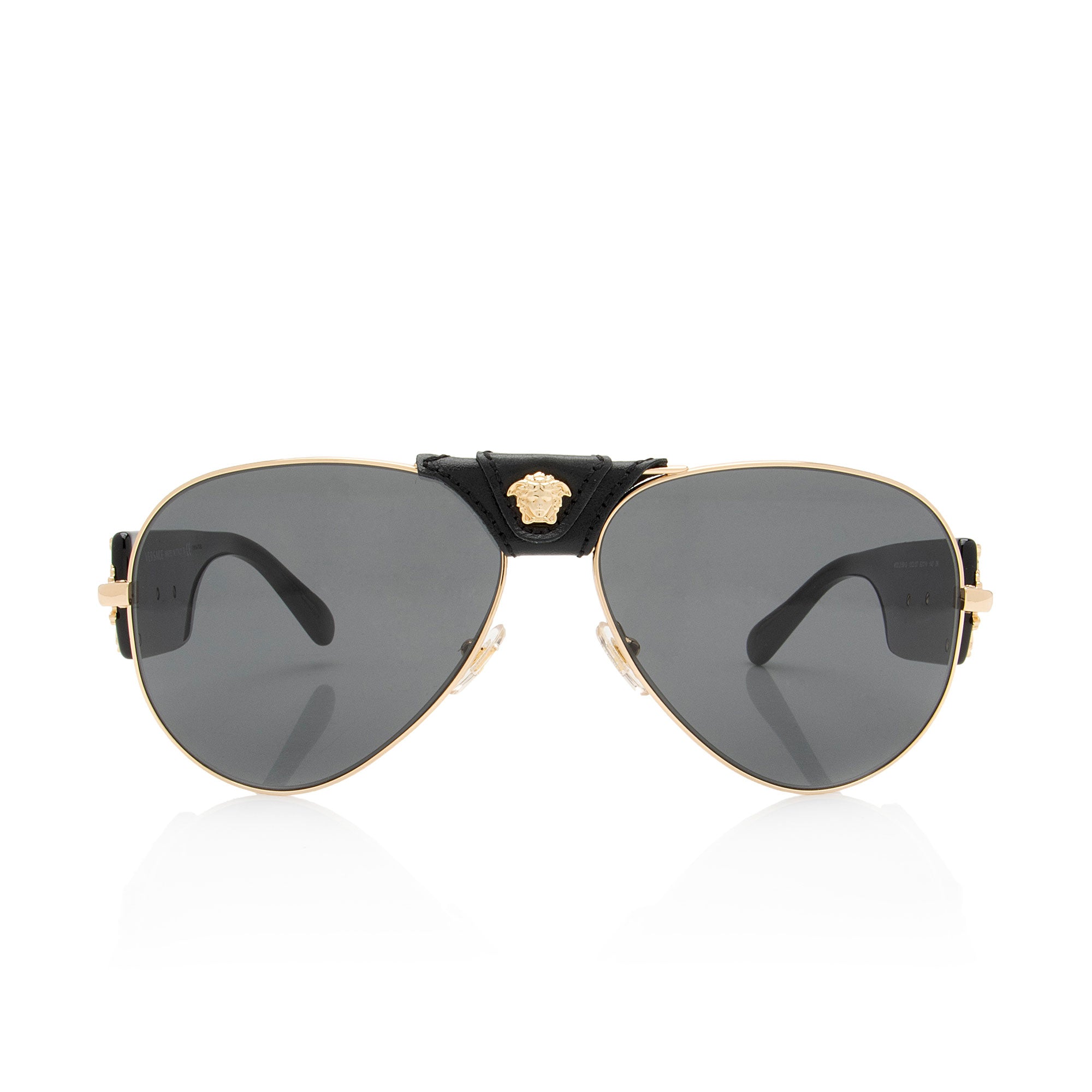 Versace Medusa Aviator Sunglasses